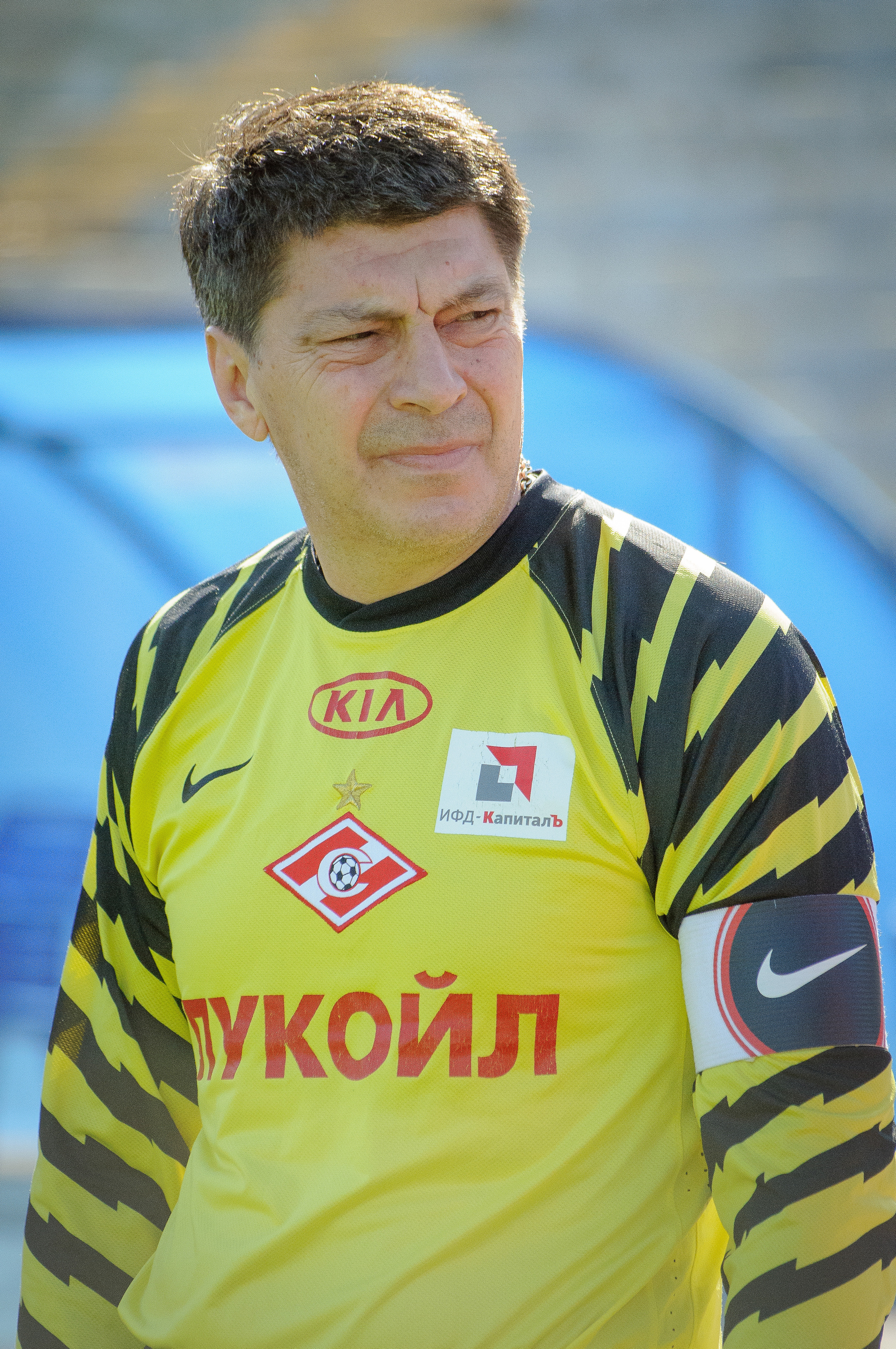 Ринат Дасаев в спортивной форме 