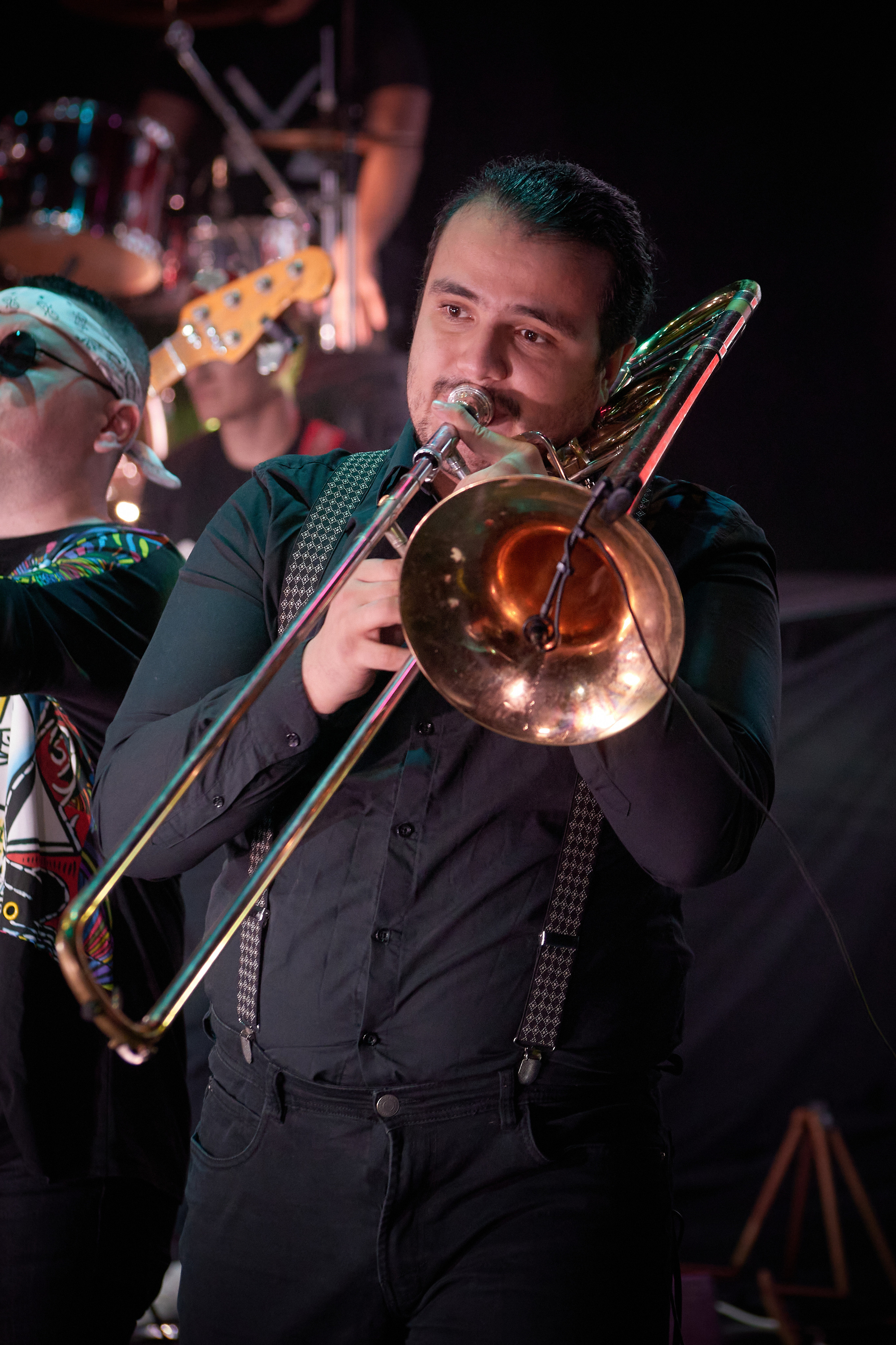 Трубач, один из участников группы Megapolis