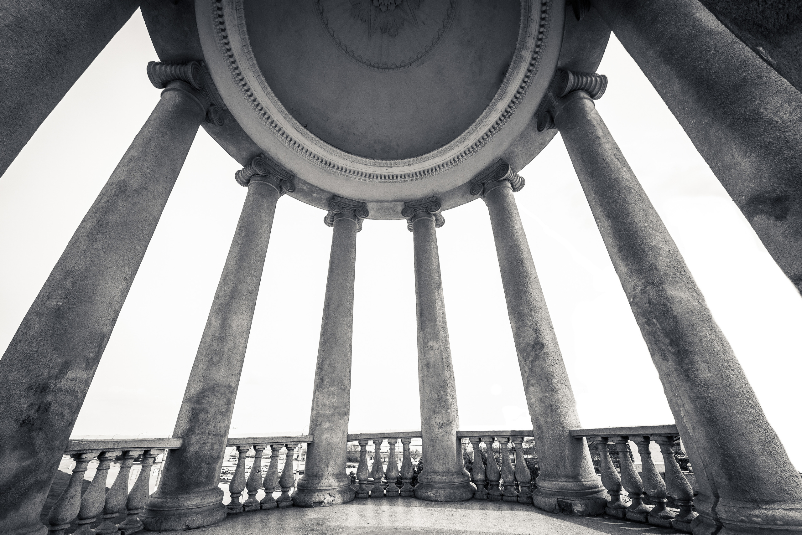 Ротонда на набережной Волгограда