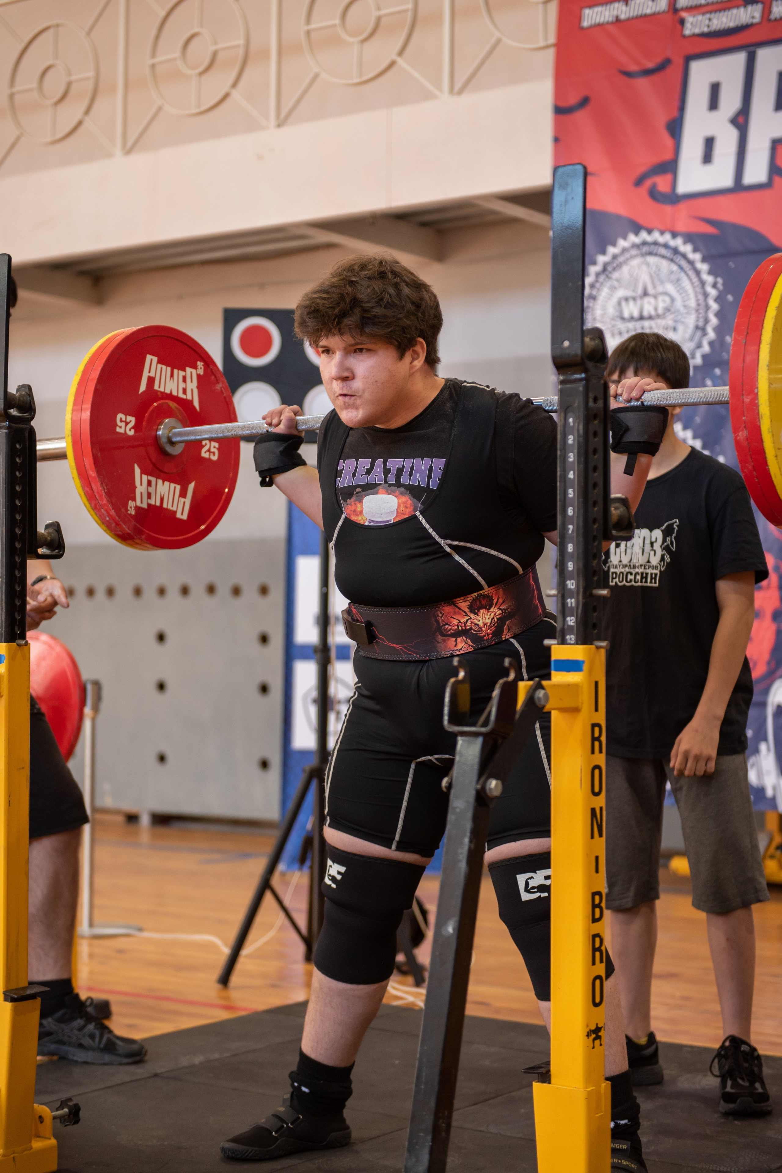 Репортаж с турнира по пауэрлифтингу