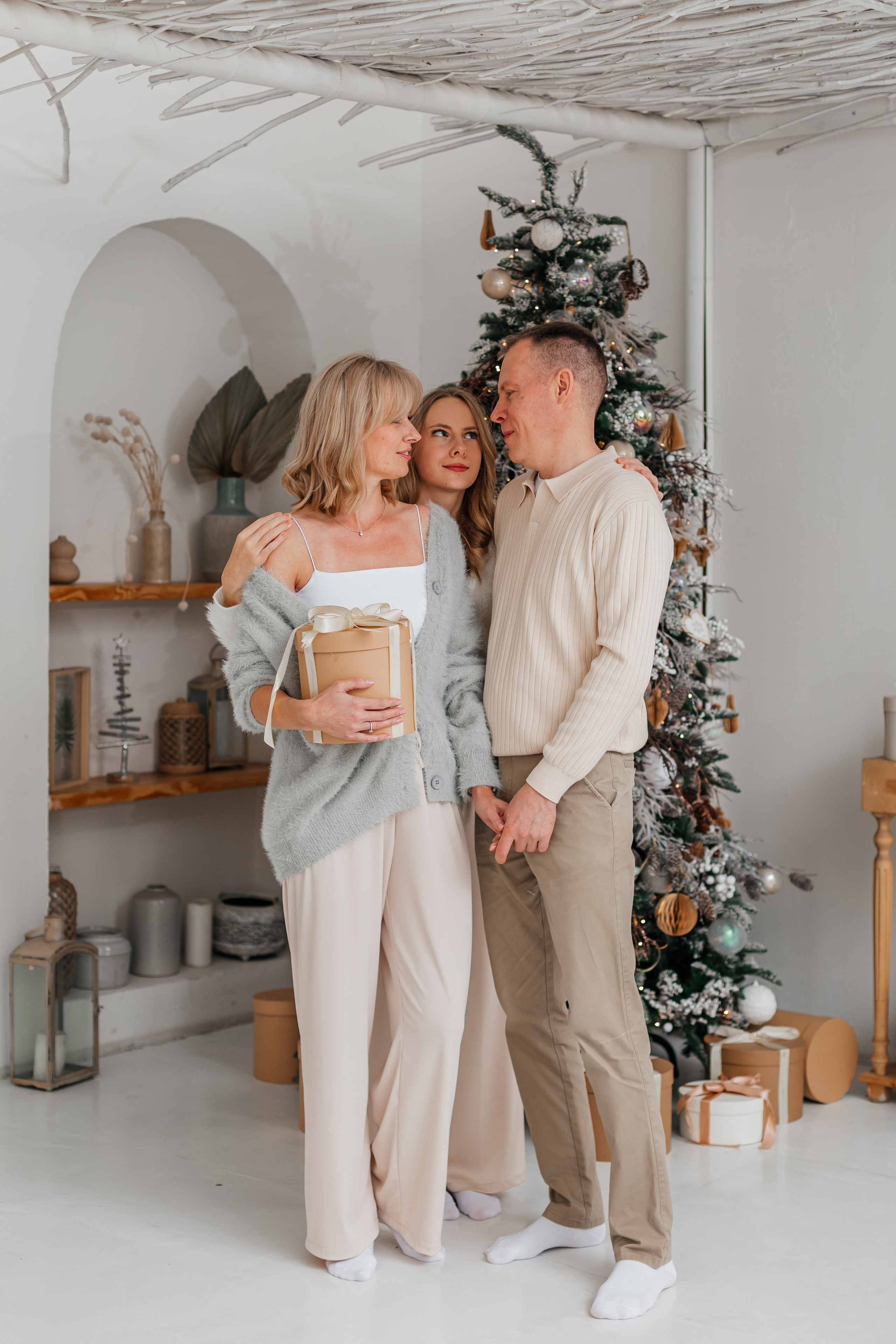 Уютная семейная фотосессия семьи Ломоносовых. Семейный и детский фотограф в Москве Алёна Кораблина