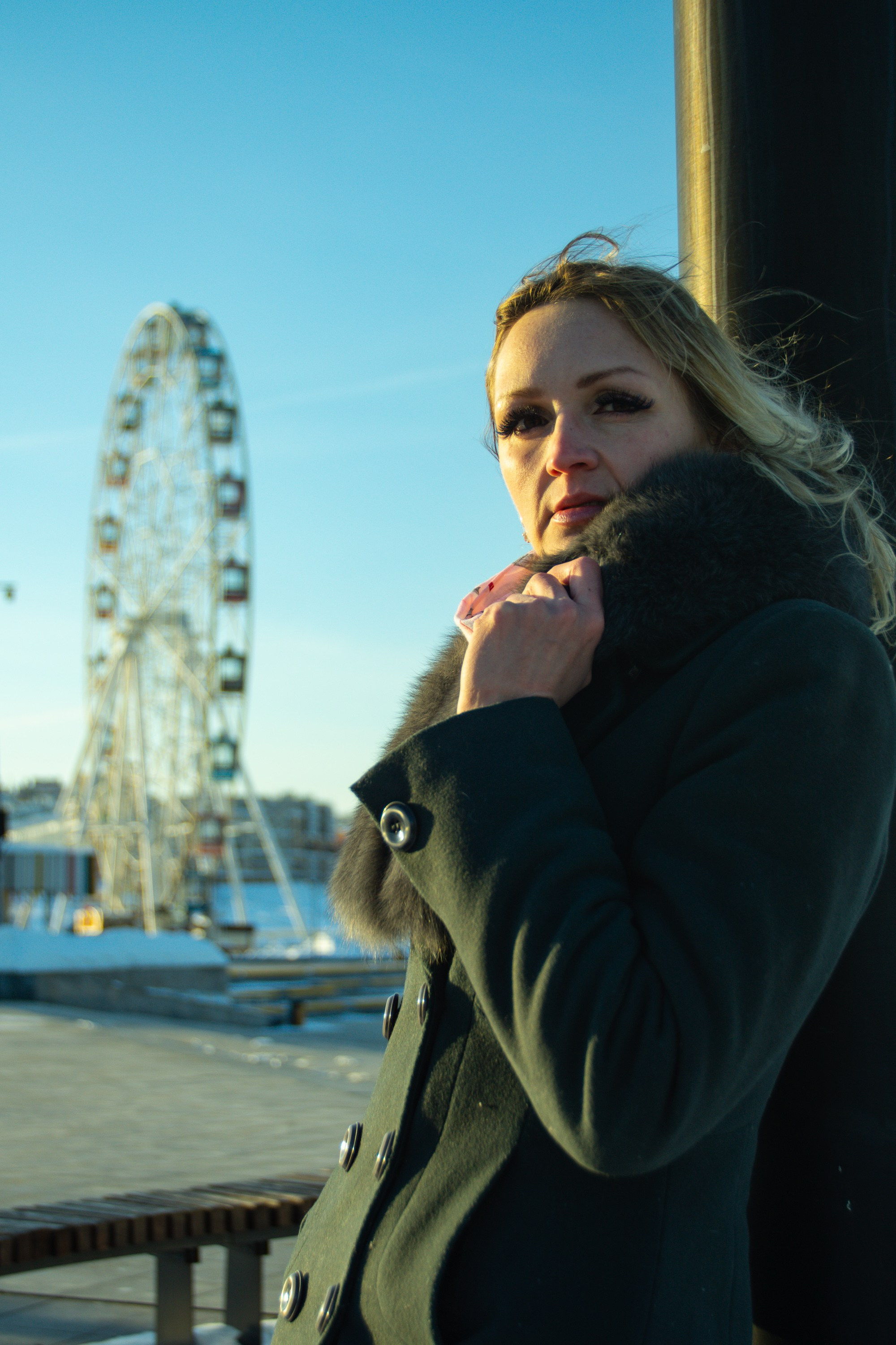 Ранняя весна. Разноплановый фотограф в Москве