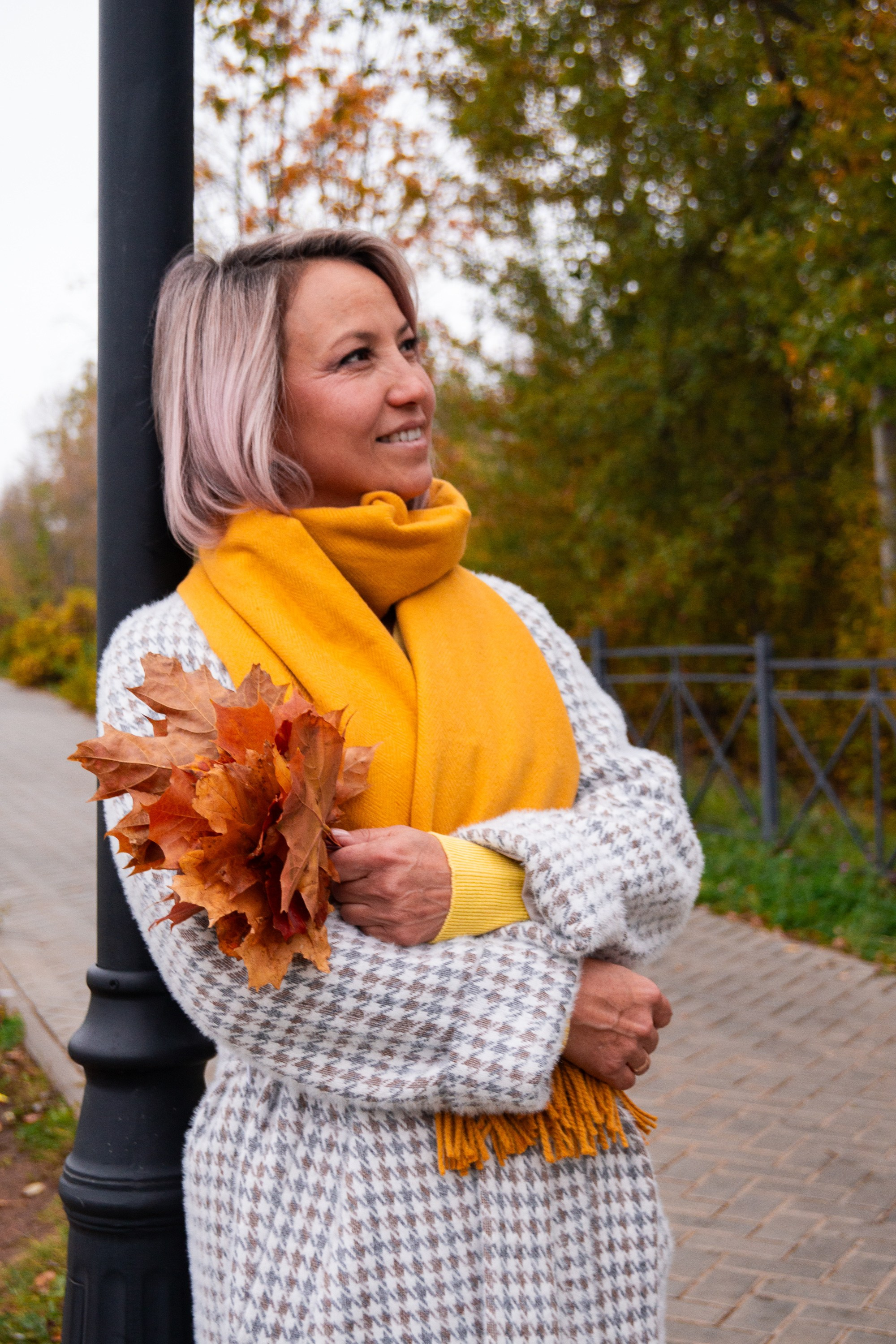 Золотая осень. Разноплановый фотограф в Москве