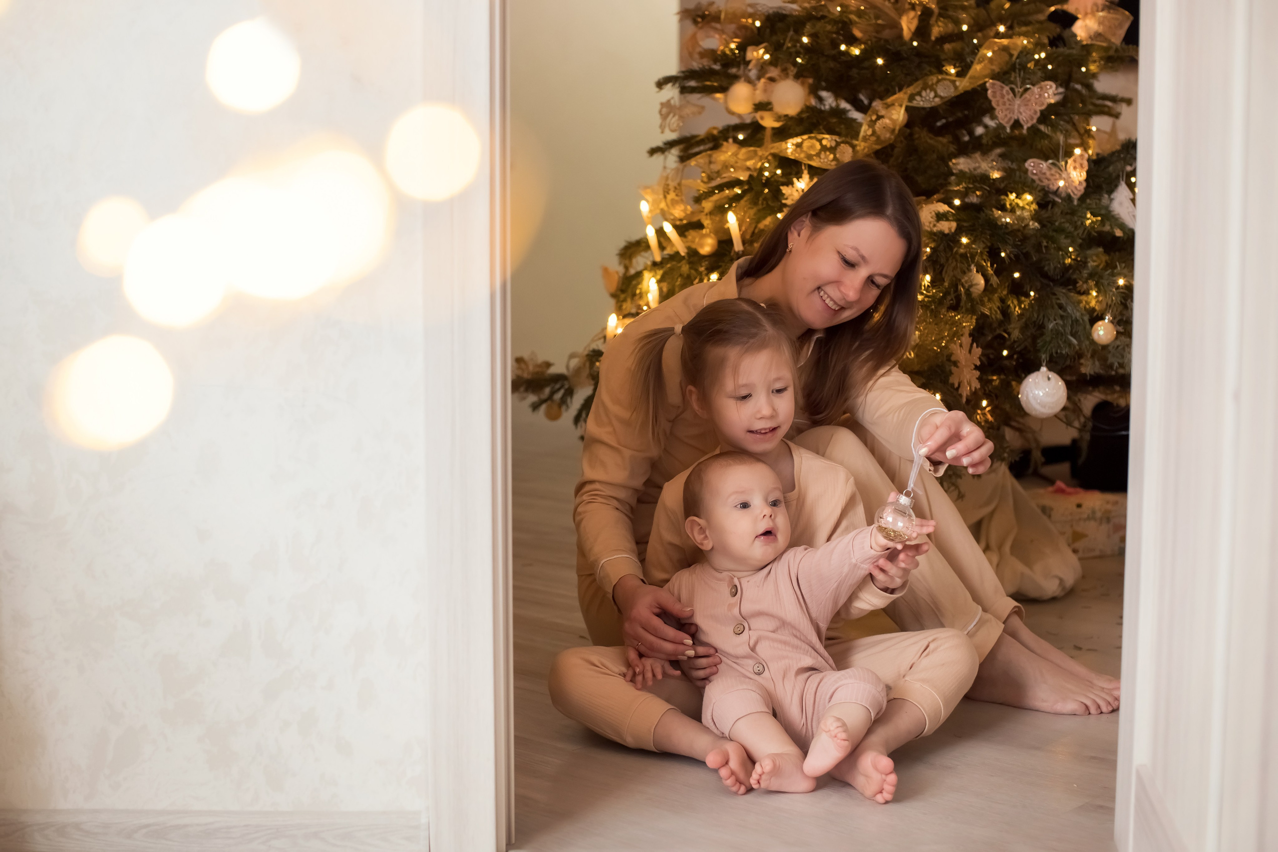 Теплое Рождество. Семейный и детский фотограф в Саратове Полина Коткина