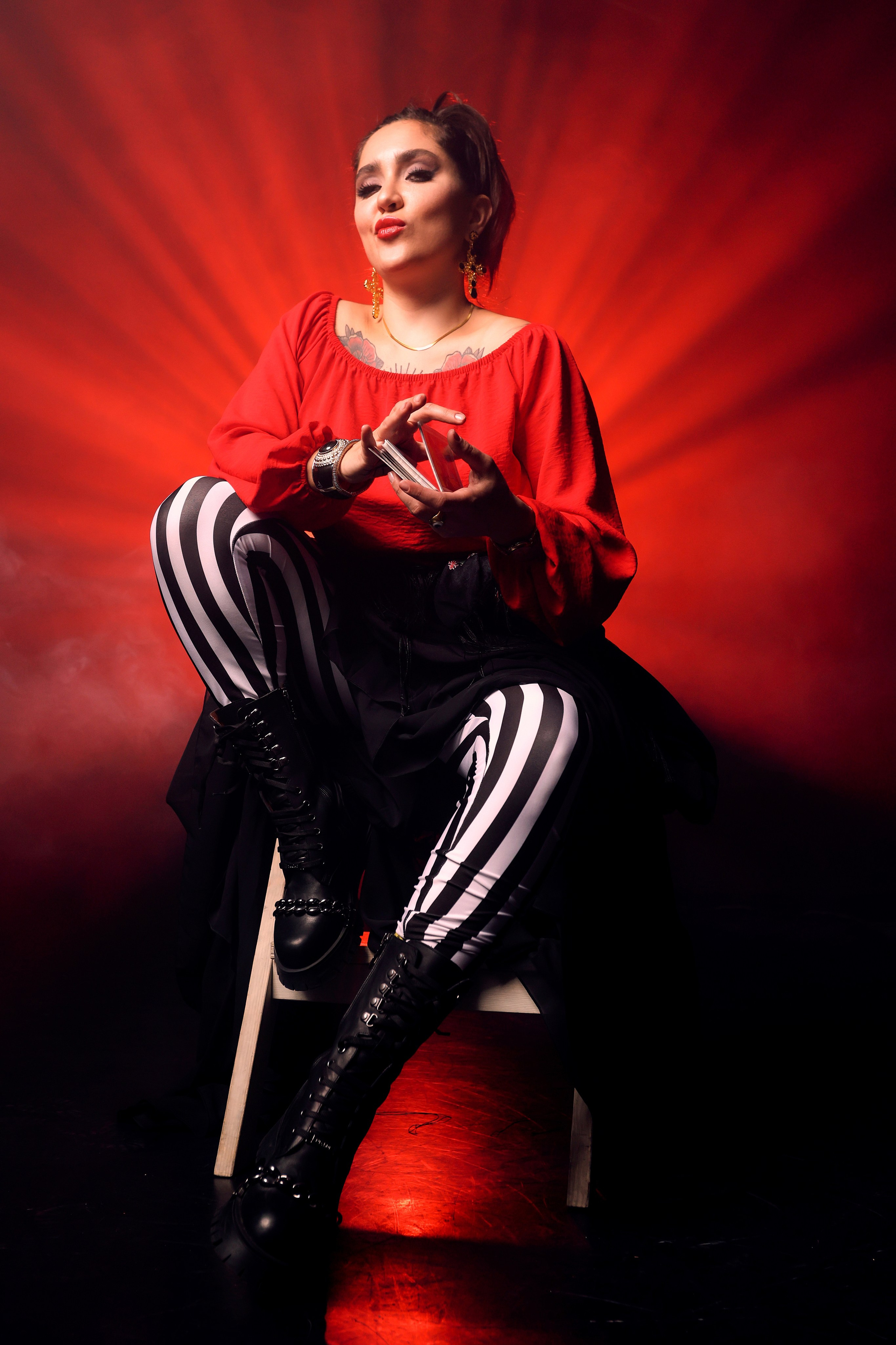 Фотосессия в цыганском образе