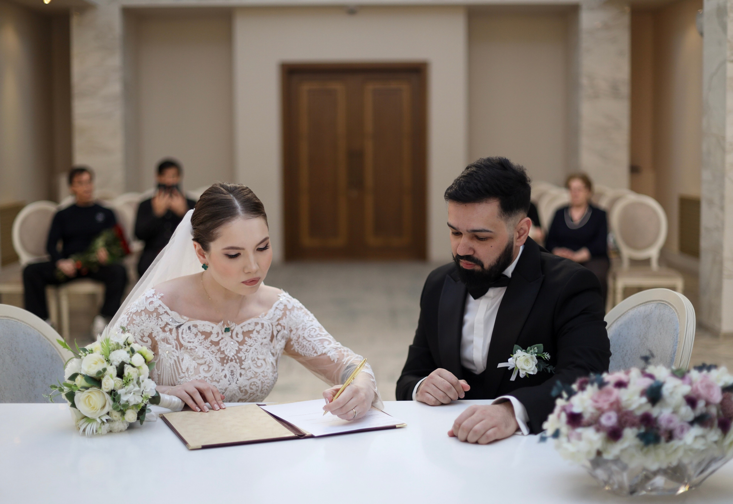 Анастасия и Али. Роспись в Савеловском загсе. Главная