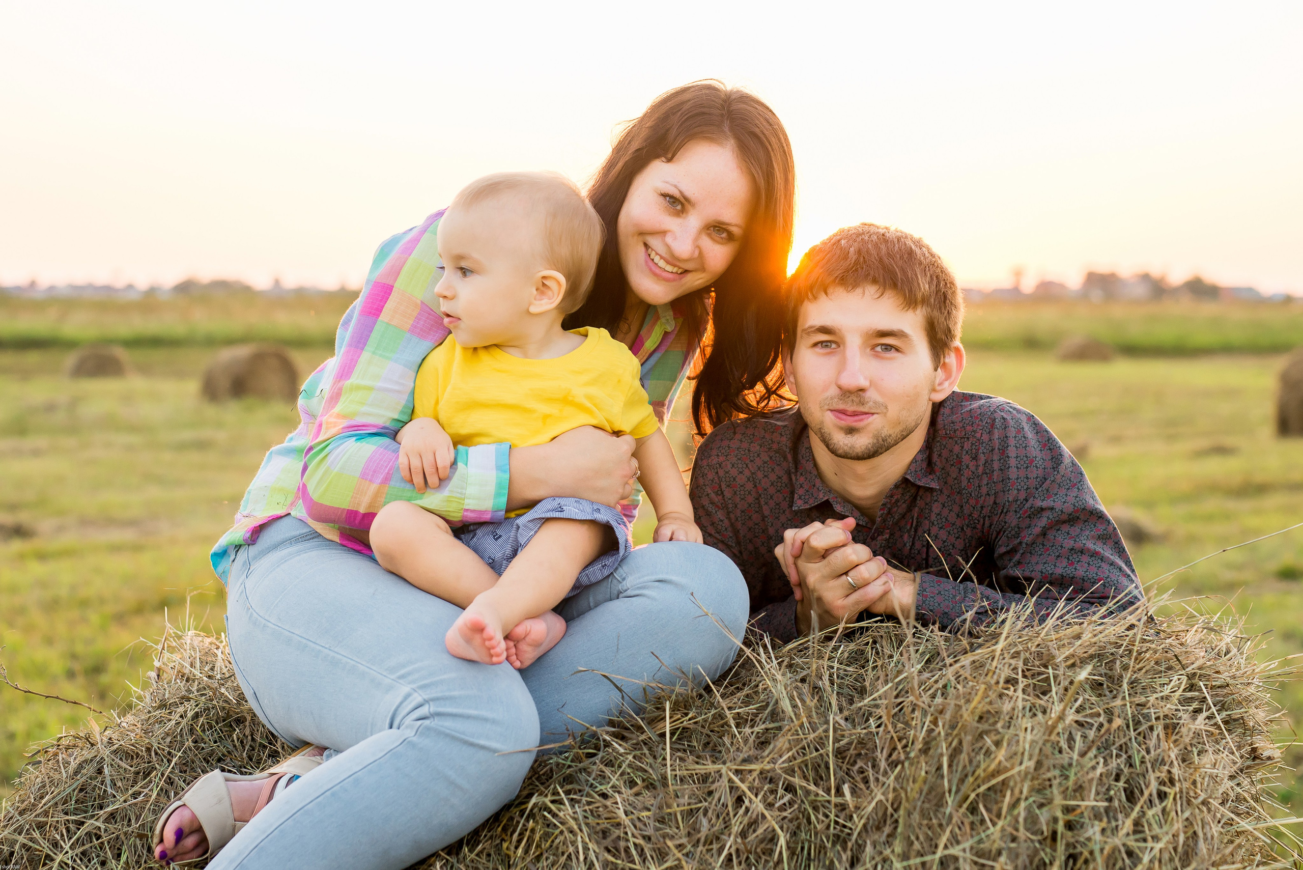 Саша, Наташа и маленький Савва. Свадебный фотограф в Рязани Вагнер Владимир