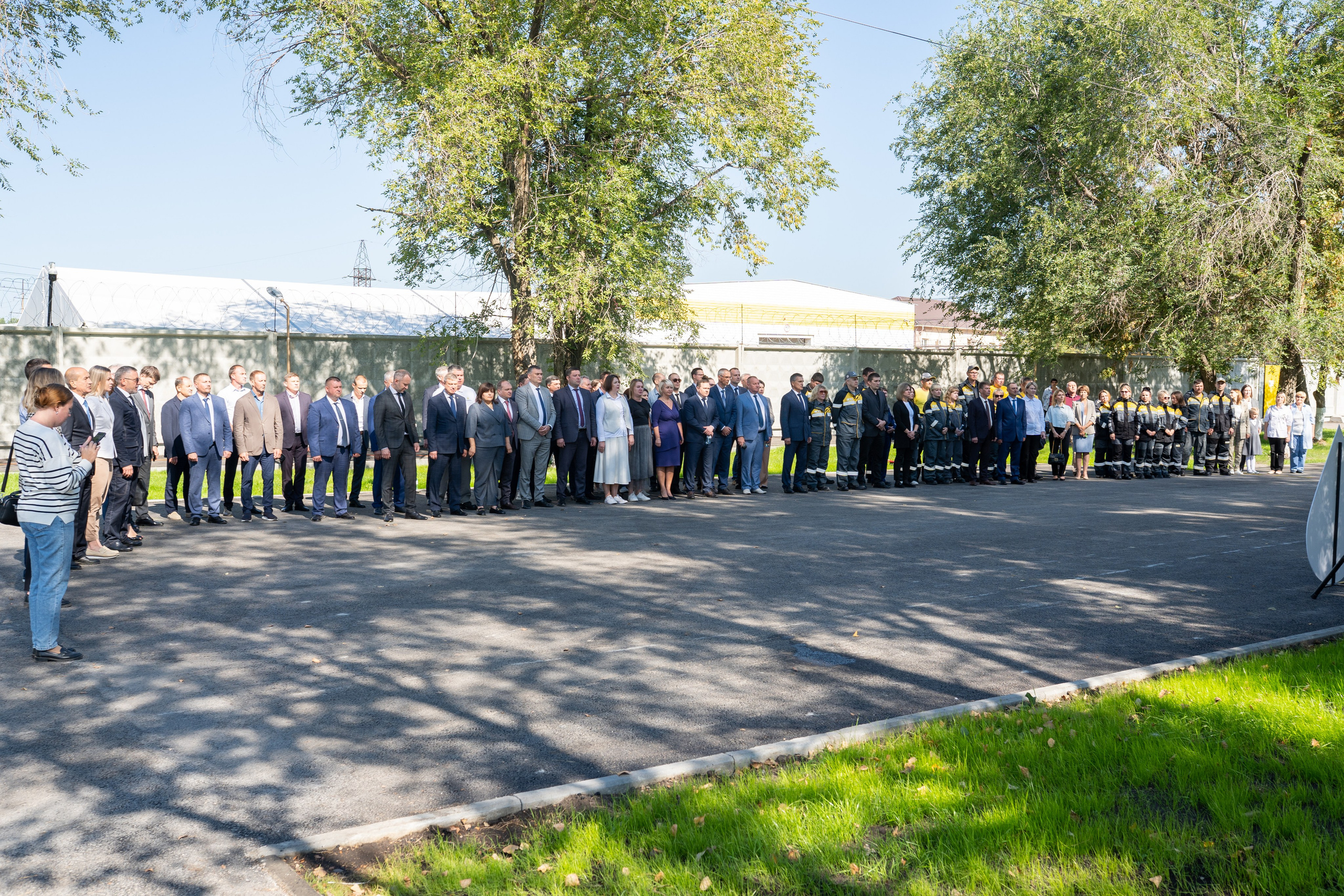 Открытие сквера Снабженца. Фотограф в Самаре Иван Булатов