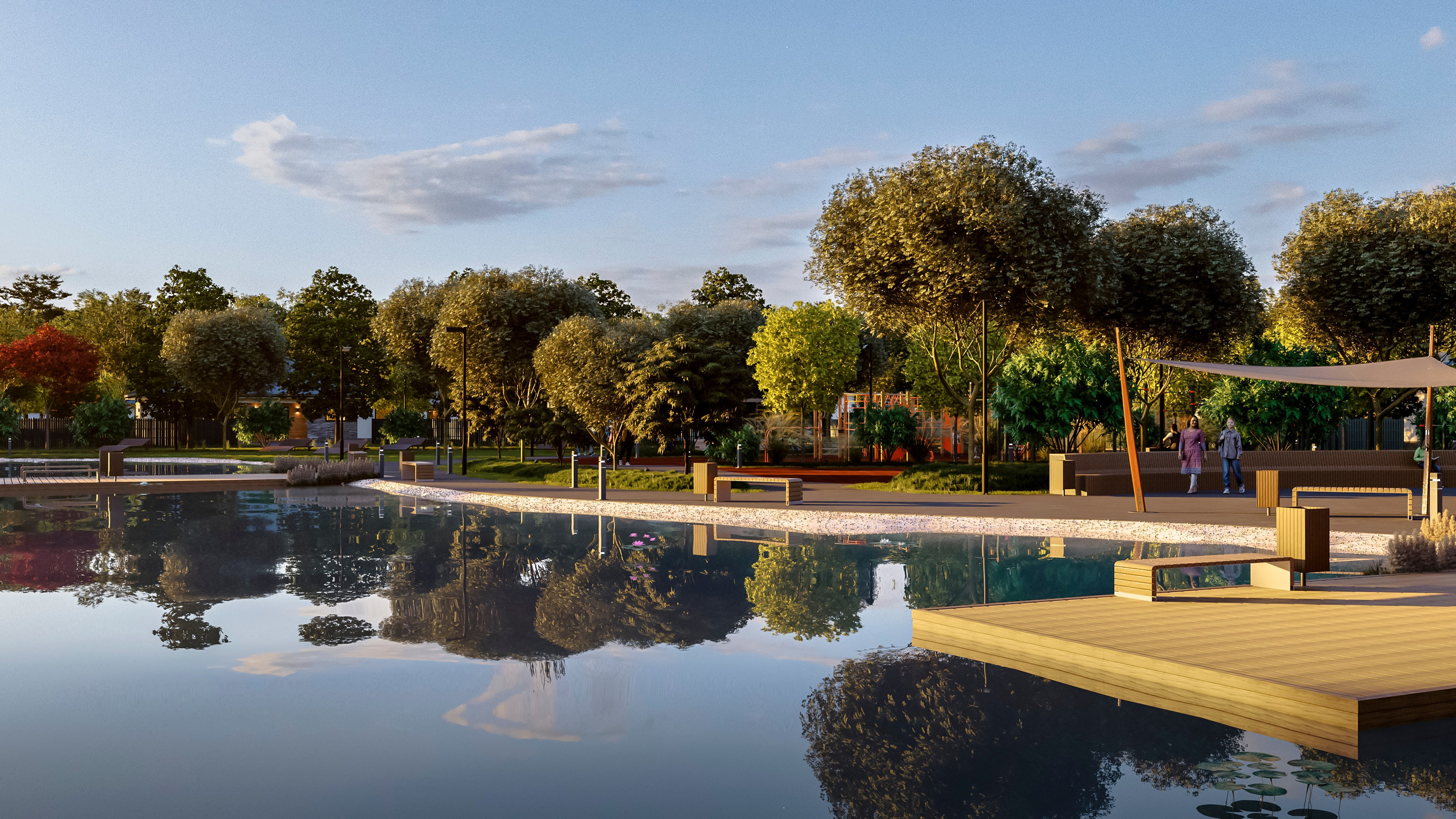 Коттеджный посёлок «Волошино Парк». Визуальный контент для недвижимости в Калининграде