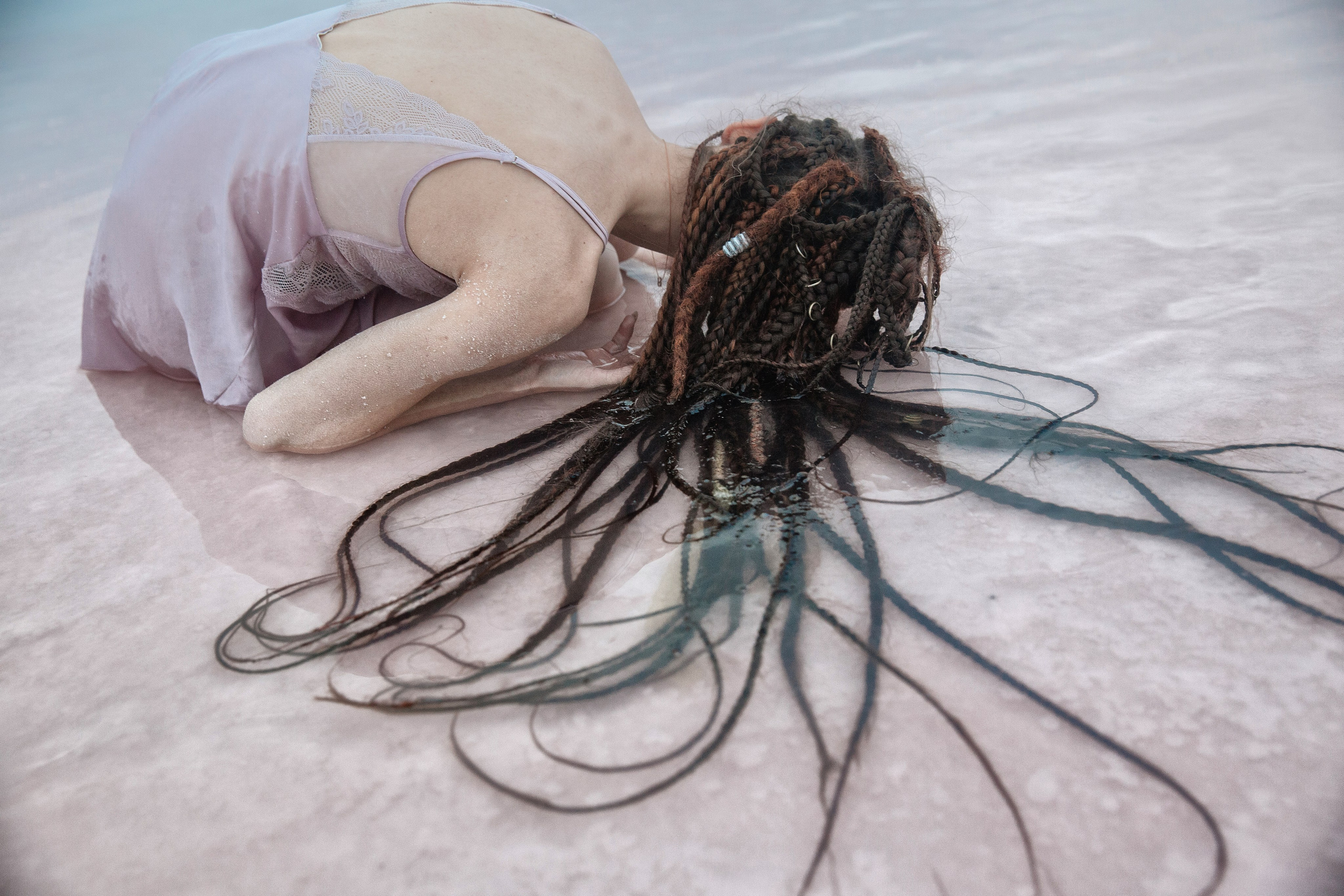 Pink lake. Lena Sorokina photographer, Astana, Kazakhstan