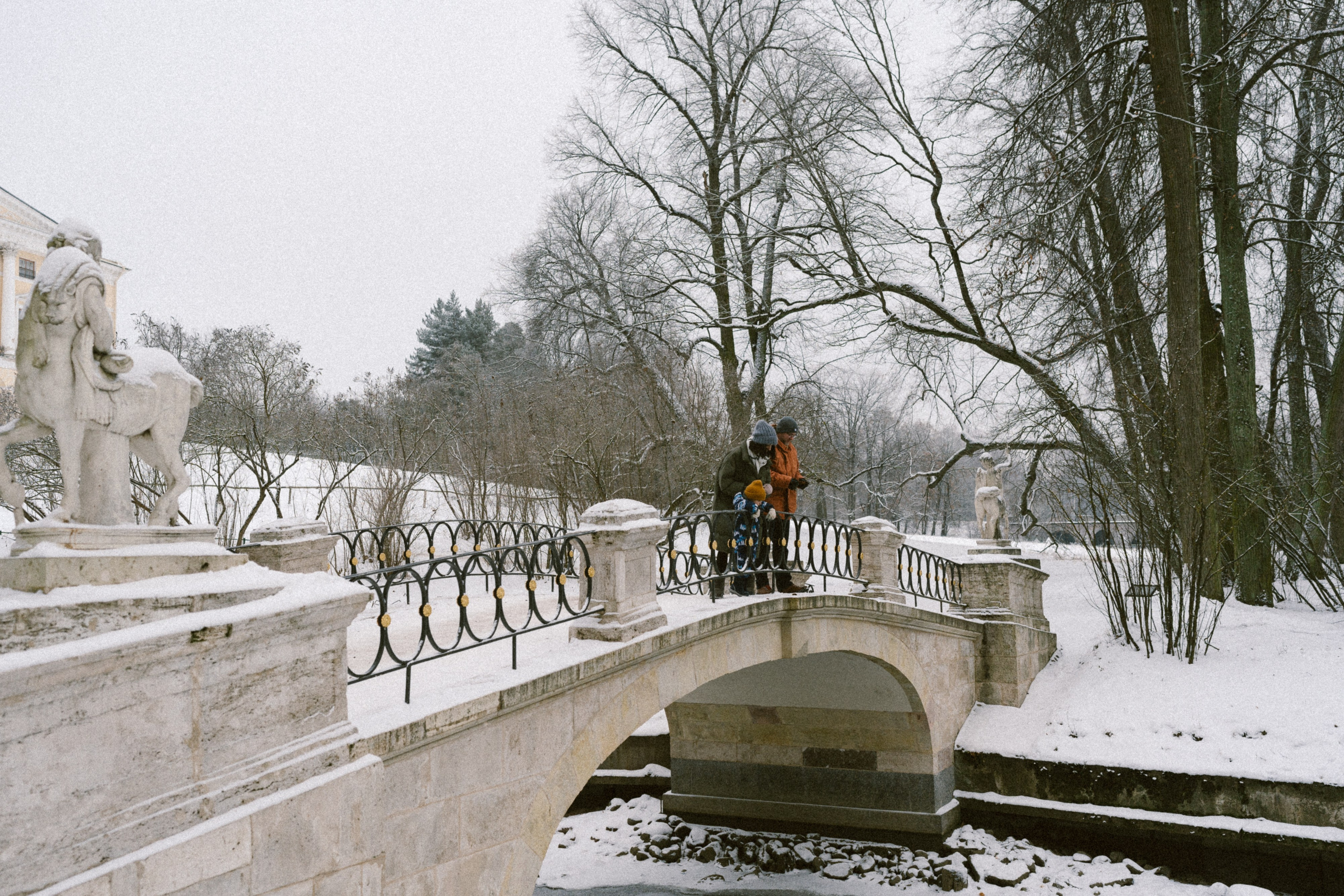 Семья.Снег.Смех. Семейный фотограф в Санкт-Петербурге Виталия Белова