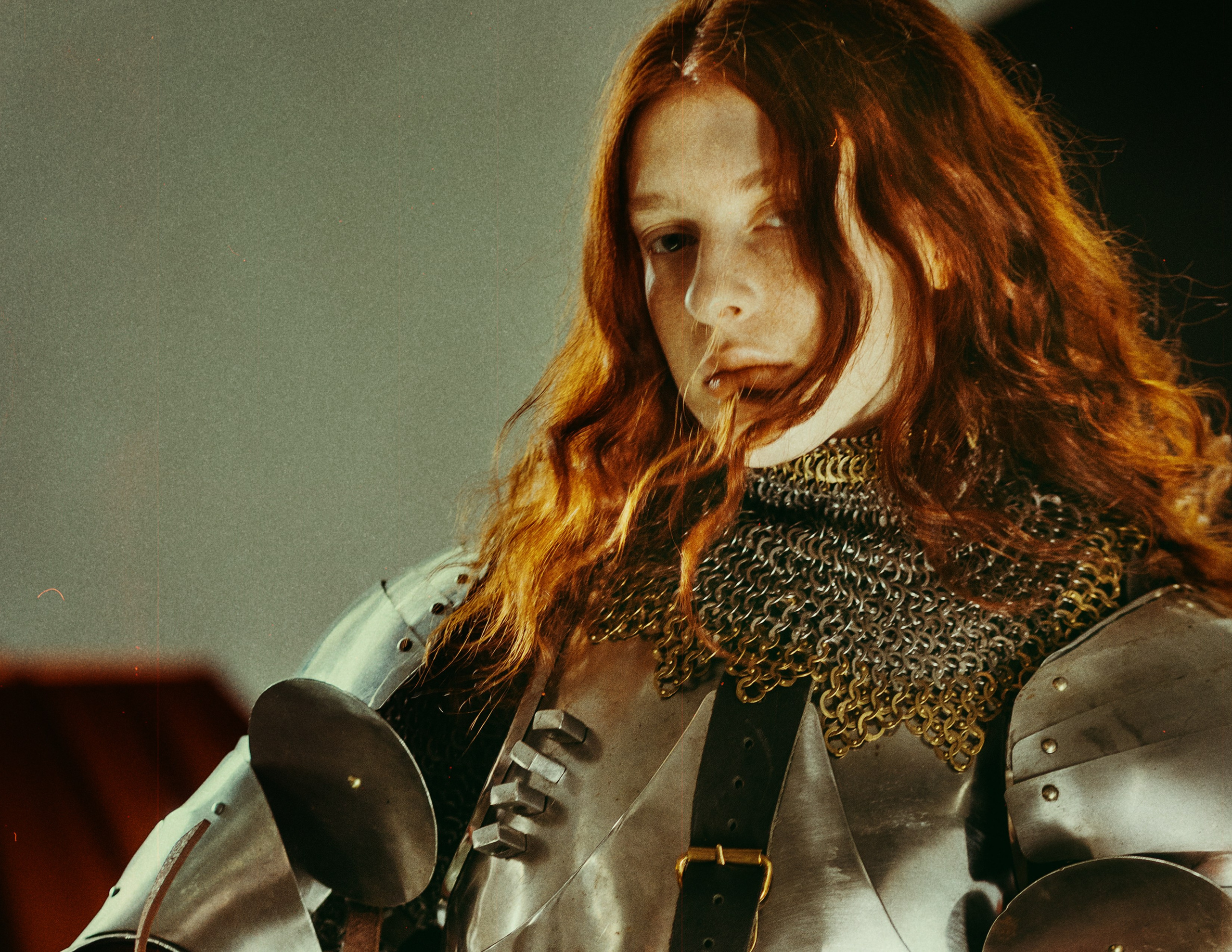 Леди рыцарь — фотосессия в Выборге