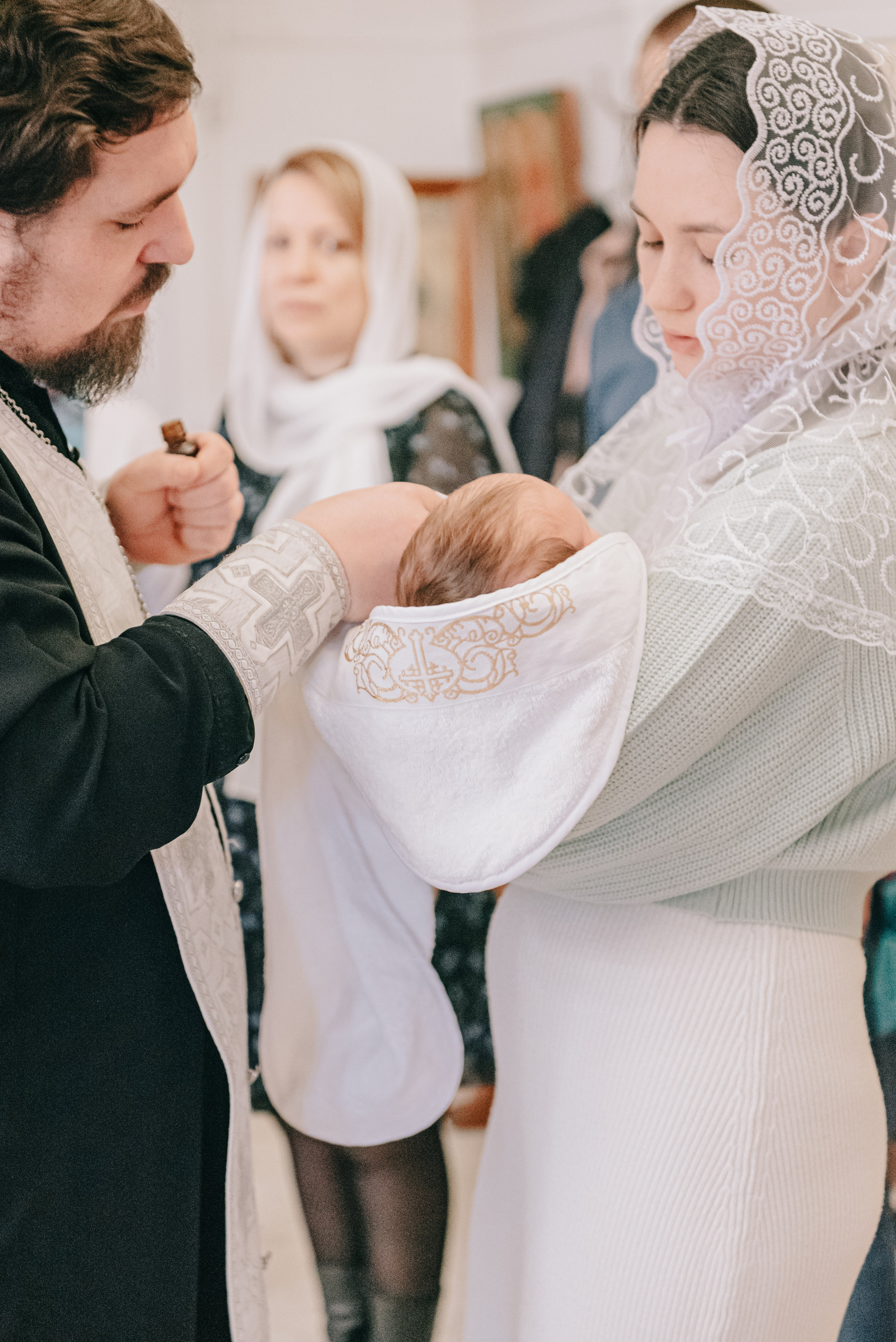 Крещение Варвары. Фотограф в Краснодаре Зеленкина Дарья