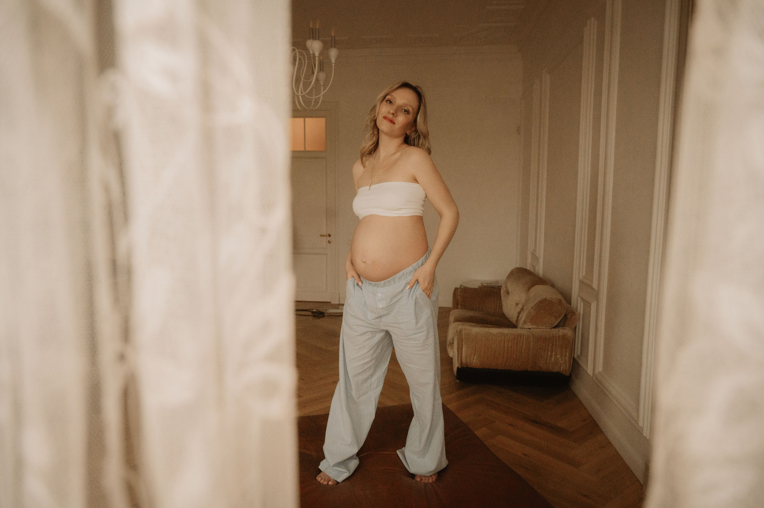 Ксения. Фотограф беременности и семьи, домашние съемки, Ньюборн