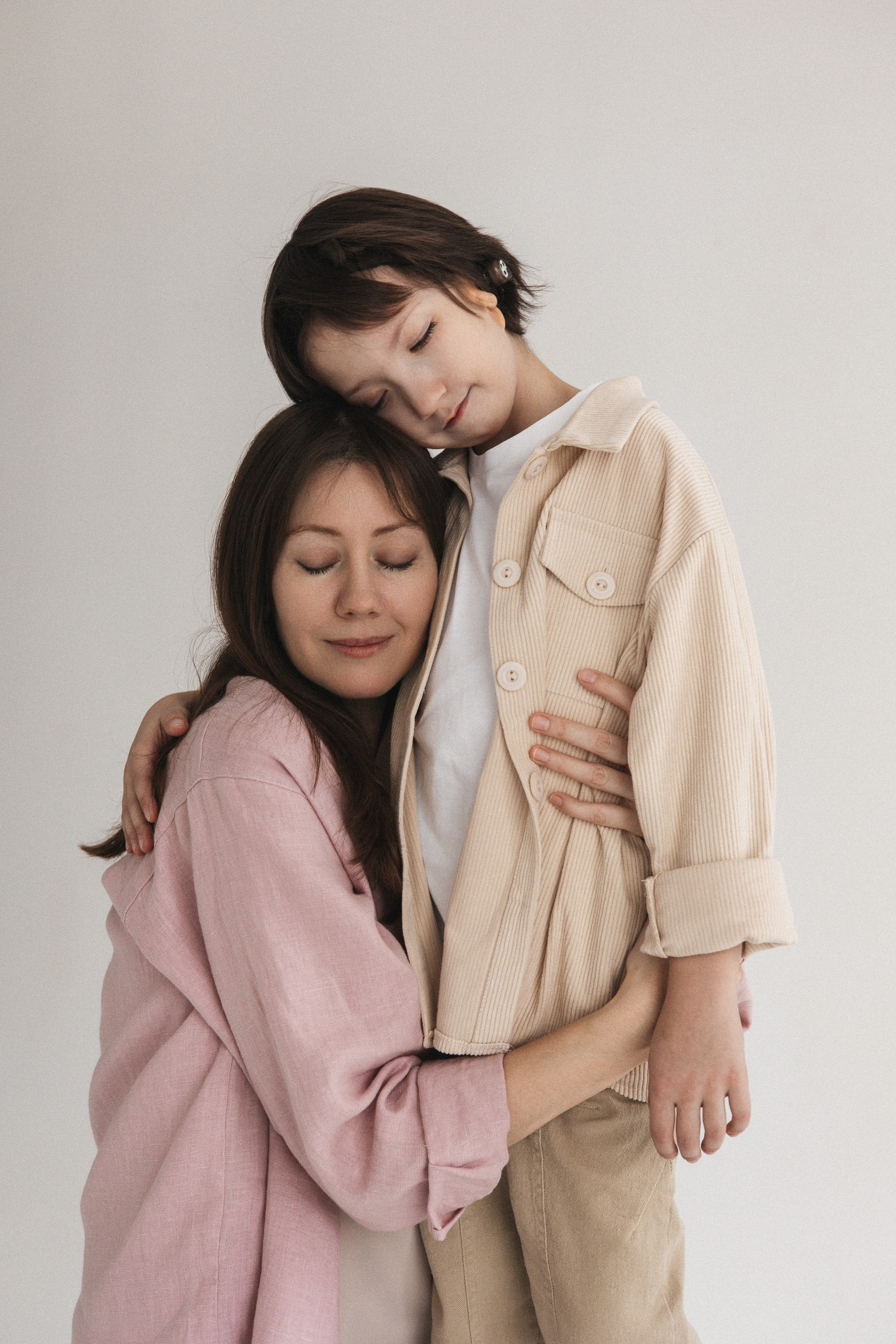 Семейная съёмка в студии, Москва. Портретный и семейный фотограф в Москве Мария Рослякова