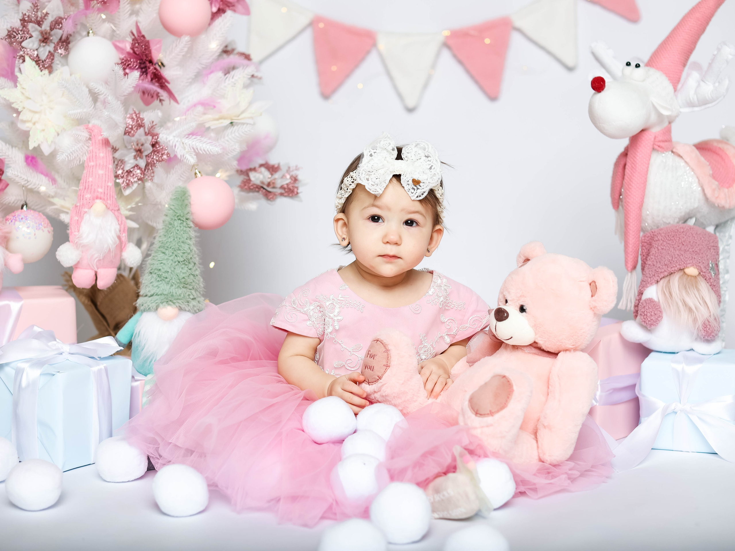 Новогодняя фотосессия на годик, два и три!. Семейный и детский фотограф Москва Елена Екимова 8926-895-38-86