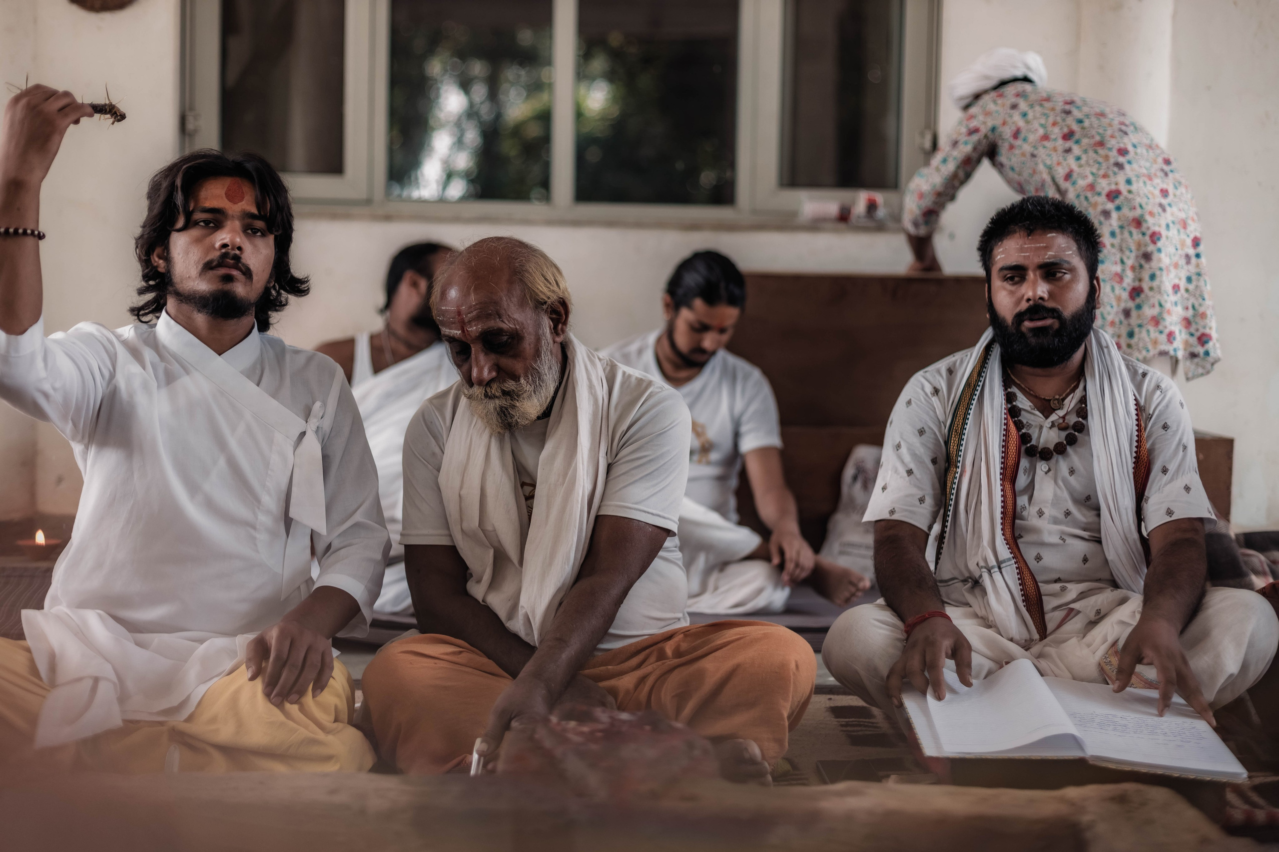 Pitri Paksha yagyas & poojas Devraha Baba ji ashram. Mariam Bagdasaryan