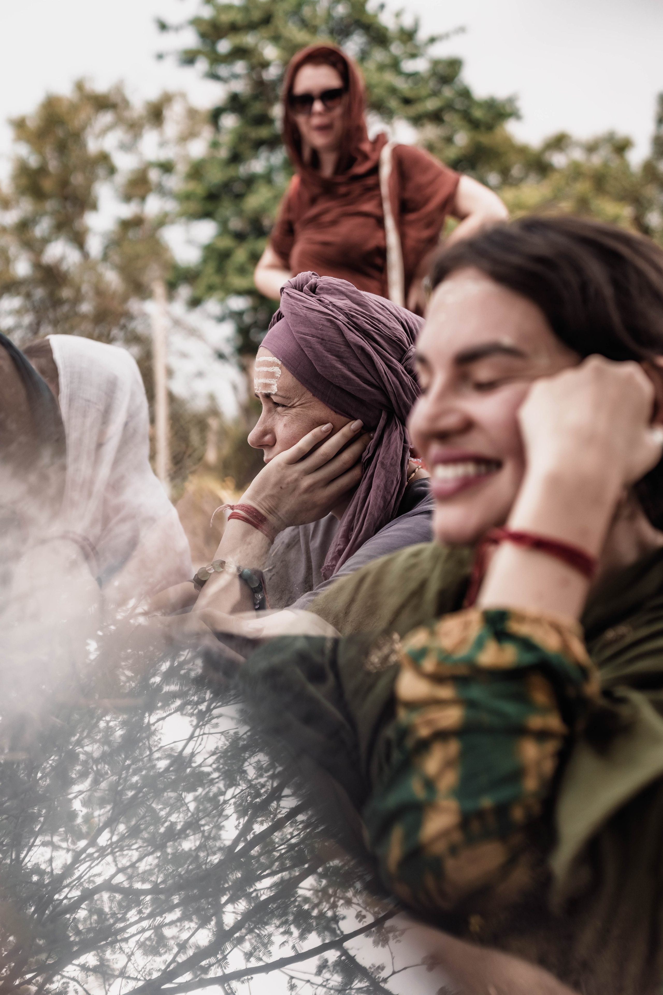 Pitri Paksha yagyas & poojas Devraha Baba ji ashram. Mariam Bagdasaryan