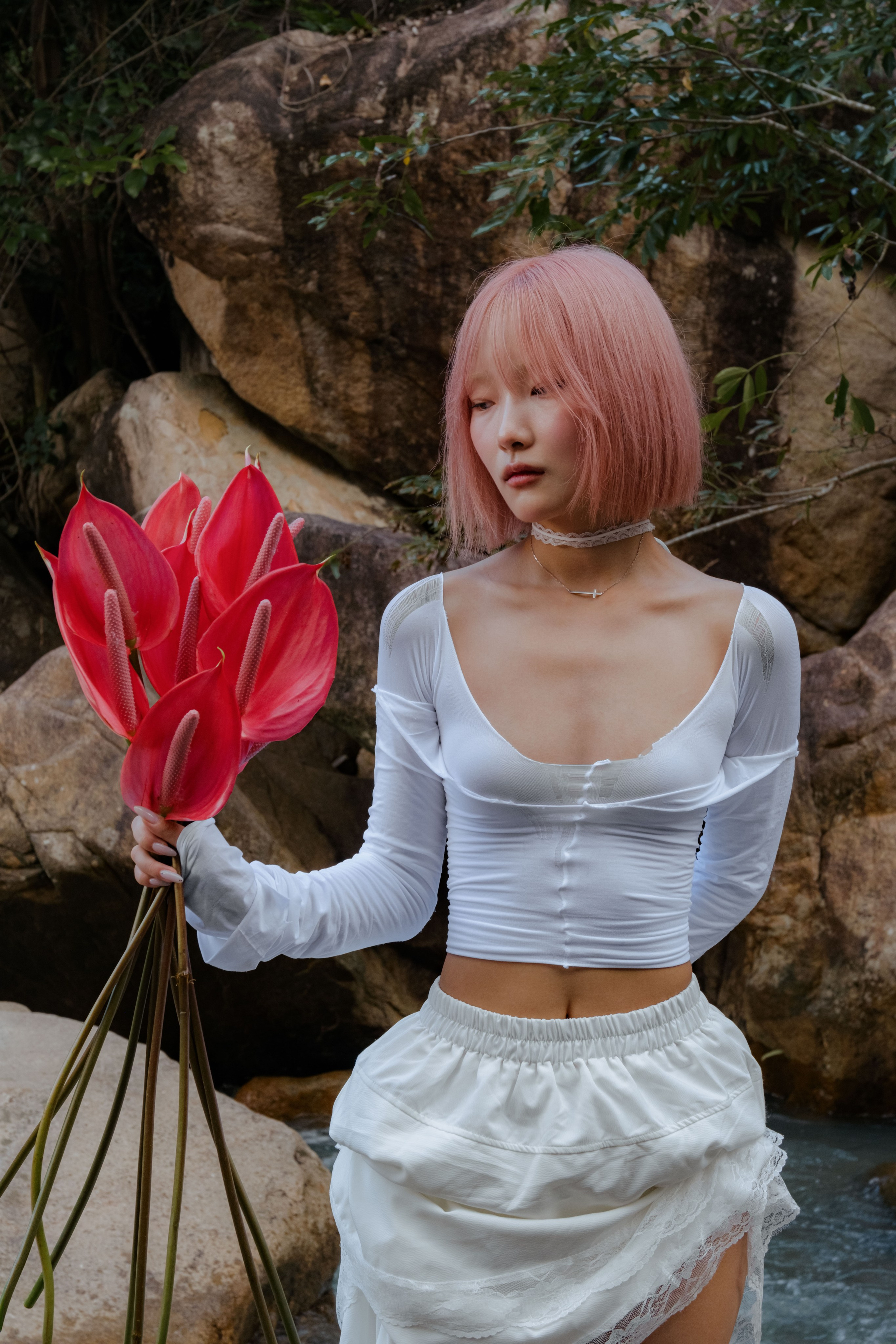 Location "Ba Ho Waterfall". Portrait photographer Nha Trang | Julia Meshanina