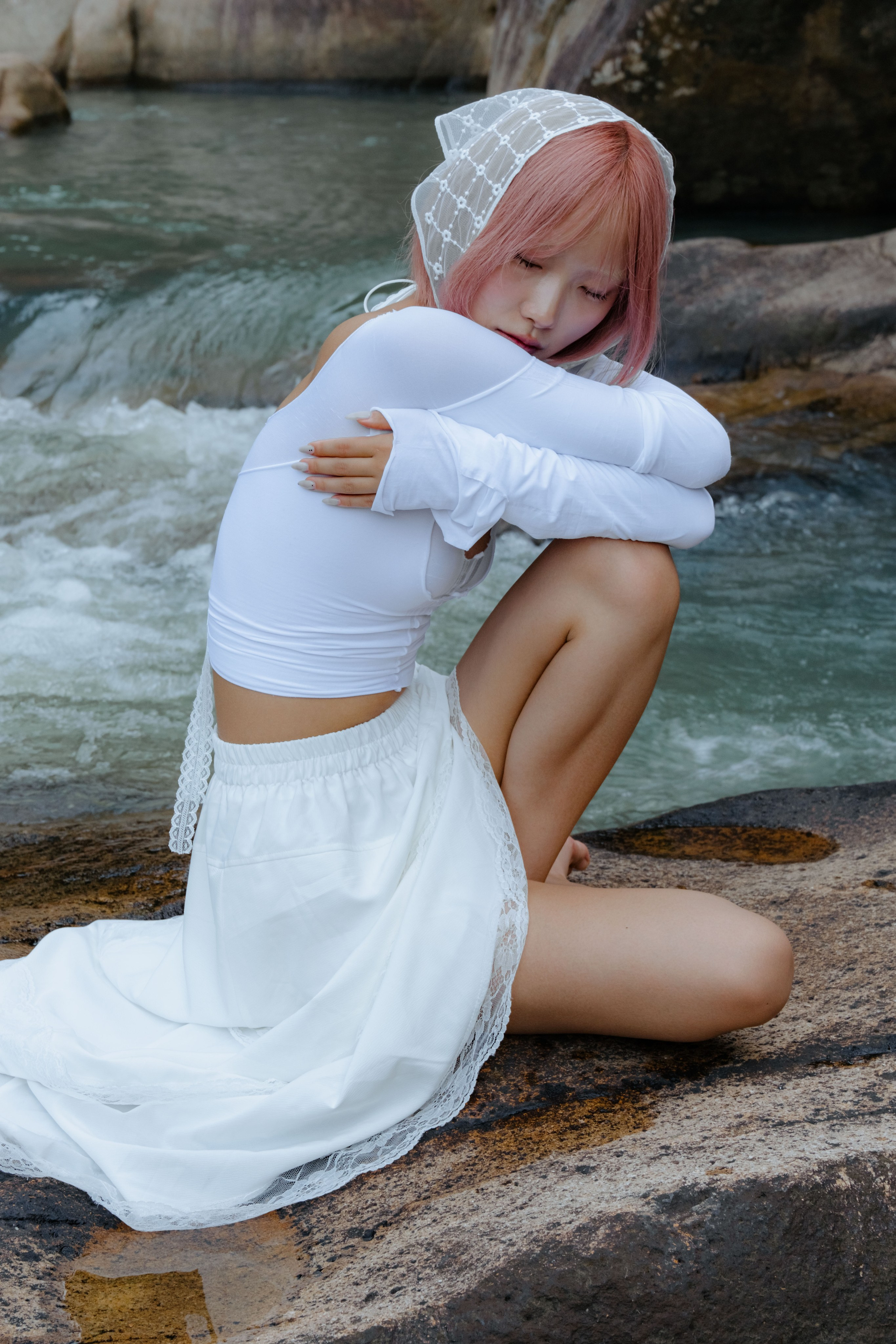 Location "Ba Ho Waterfall". Portrait photographer Nha Trang | Julia Meshanina