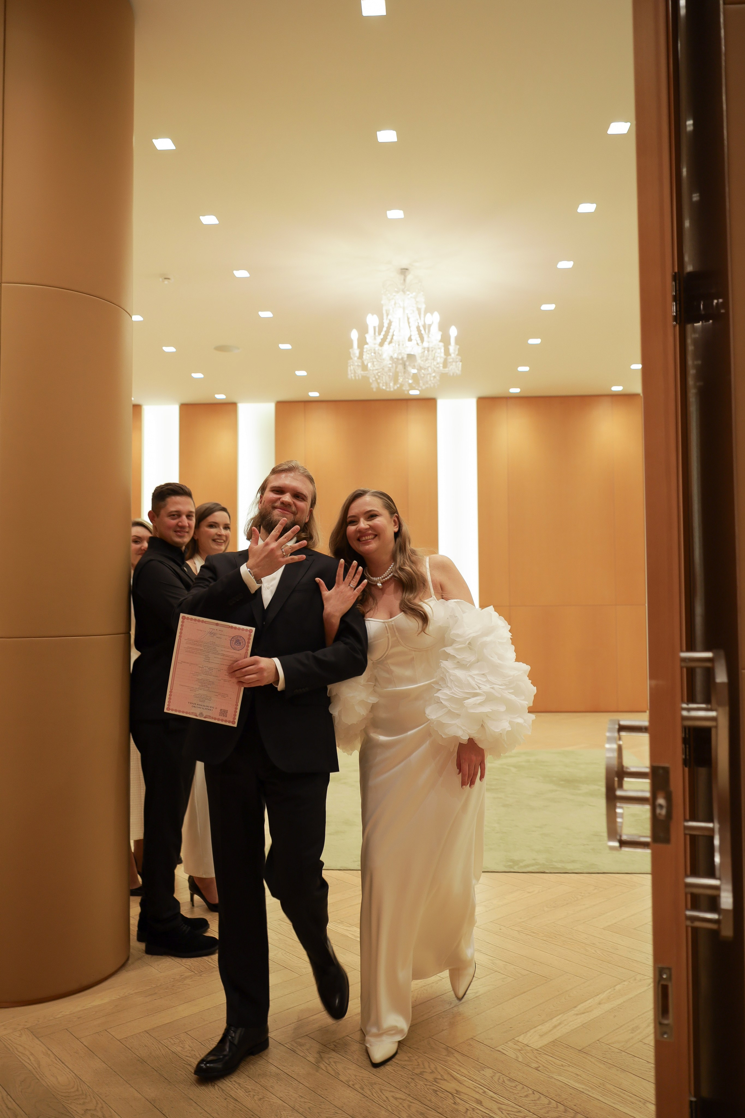 Максим и Анна | Кафе Пушкин. Свадебный фотограф Москва