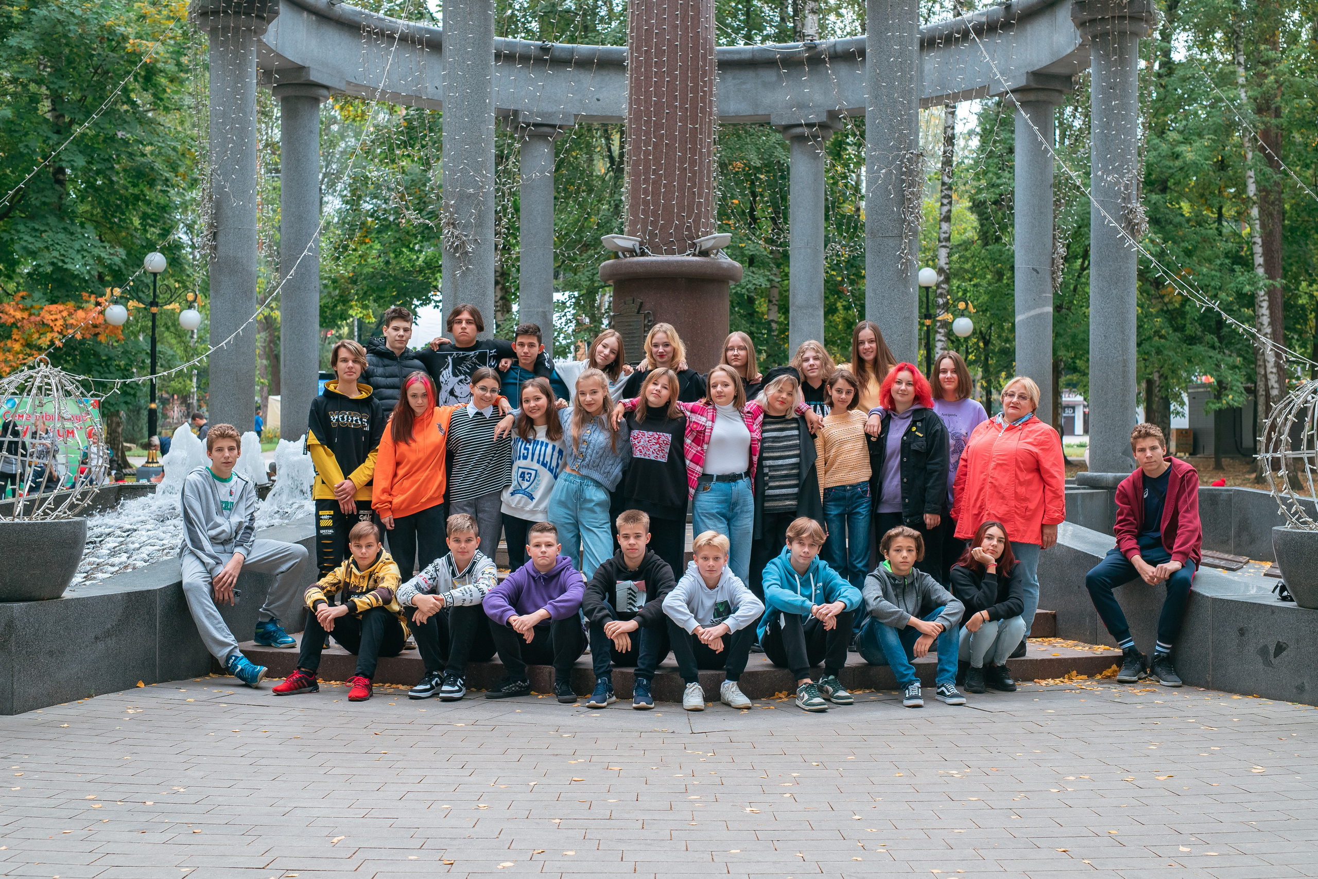 Общее фото (старшие классы). Фотограф Ногинск Электросталь Наталья Осетрова