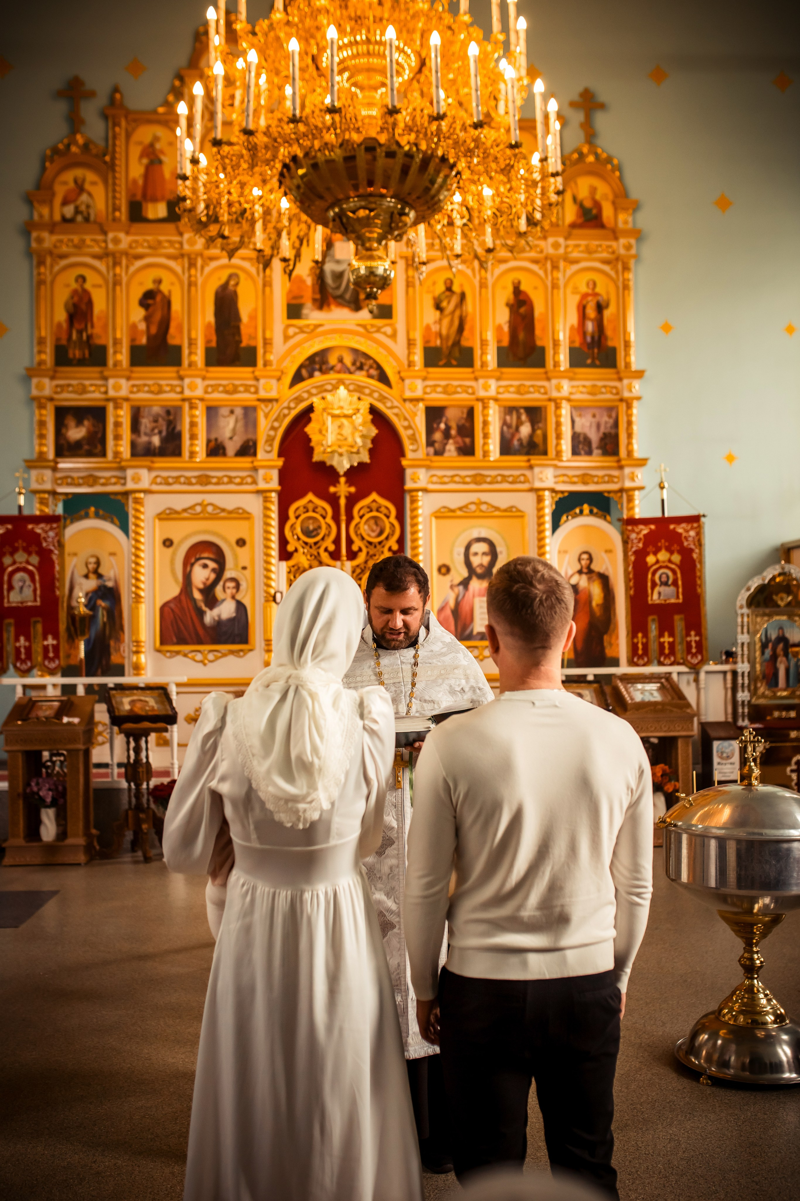 Крещение Верочки