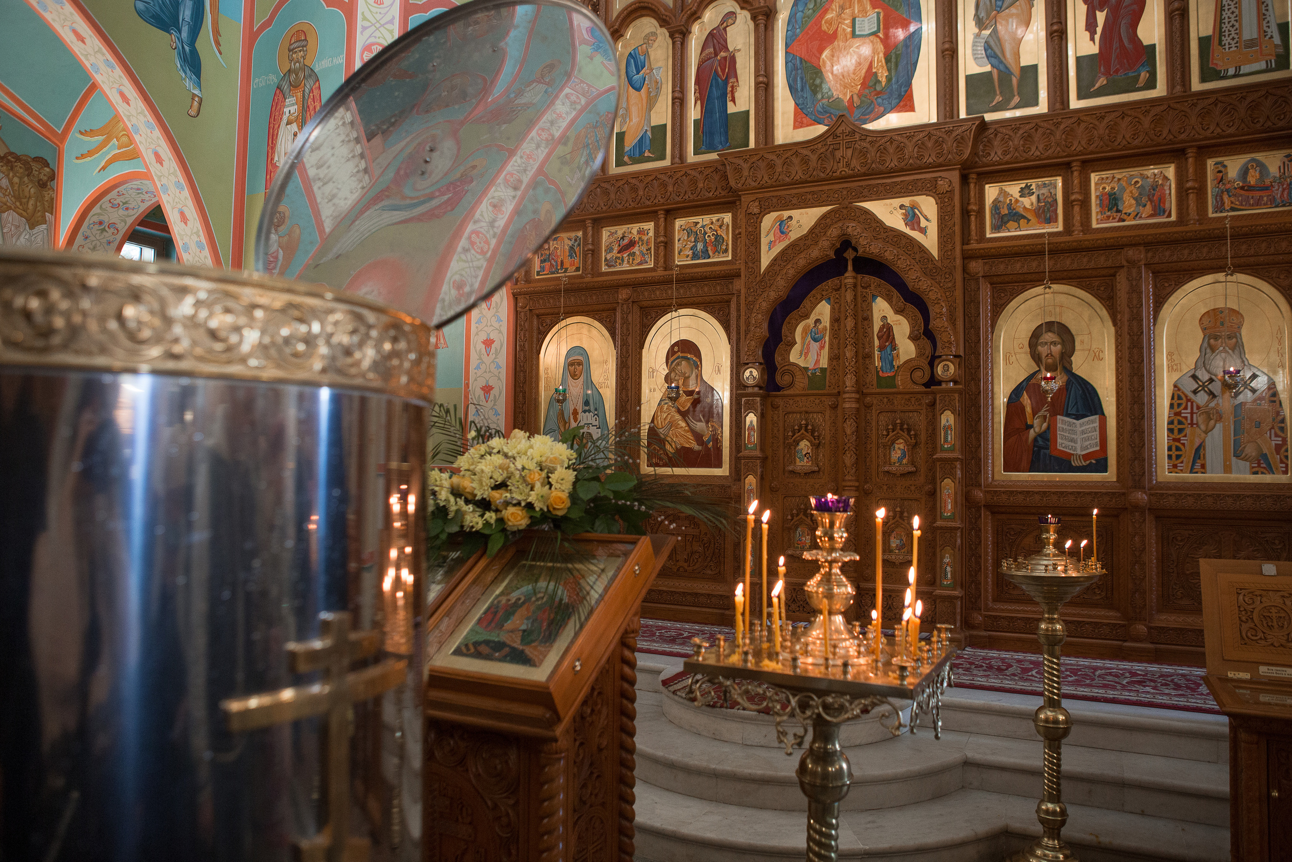 ПРАЗДНИК ВХОДА ГОСПОДНЯ В ИЕРУСАЛИМ храм свт. Луки Крымского. Фотограф на крестины