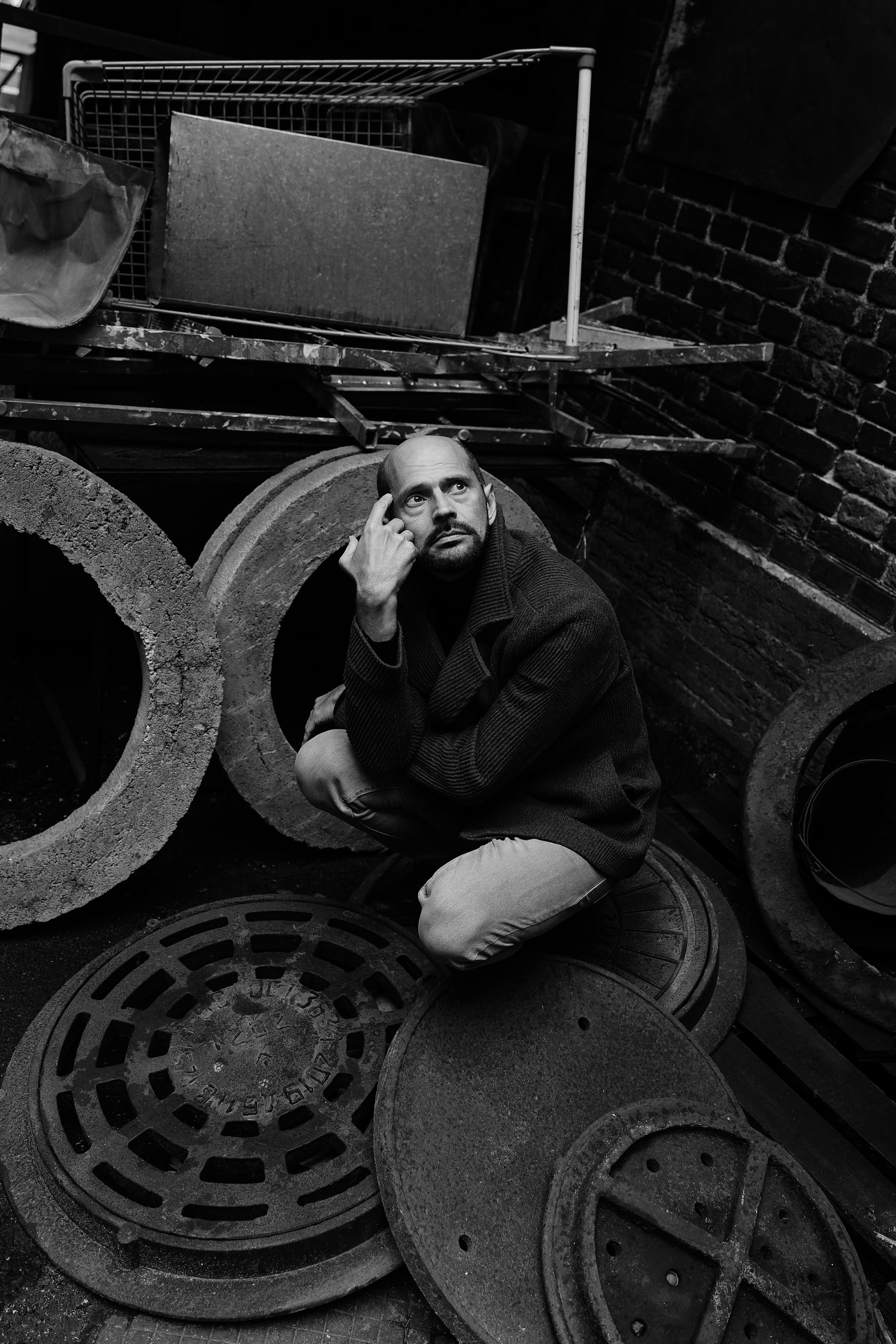 Denk — мужской портрет на улице. Свадебный и портретный фотограф в Санкт-Петербурге Анна Демьянова