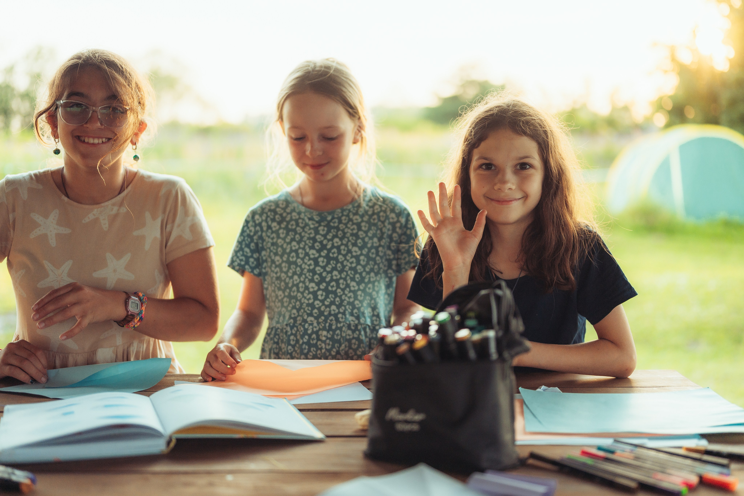 Детский лагерь — 4 смена 2025 год. Иван Кубик — фотограф и видеограф