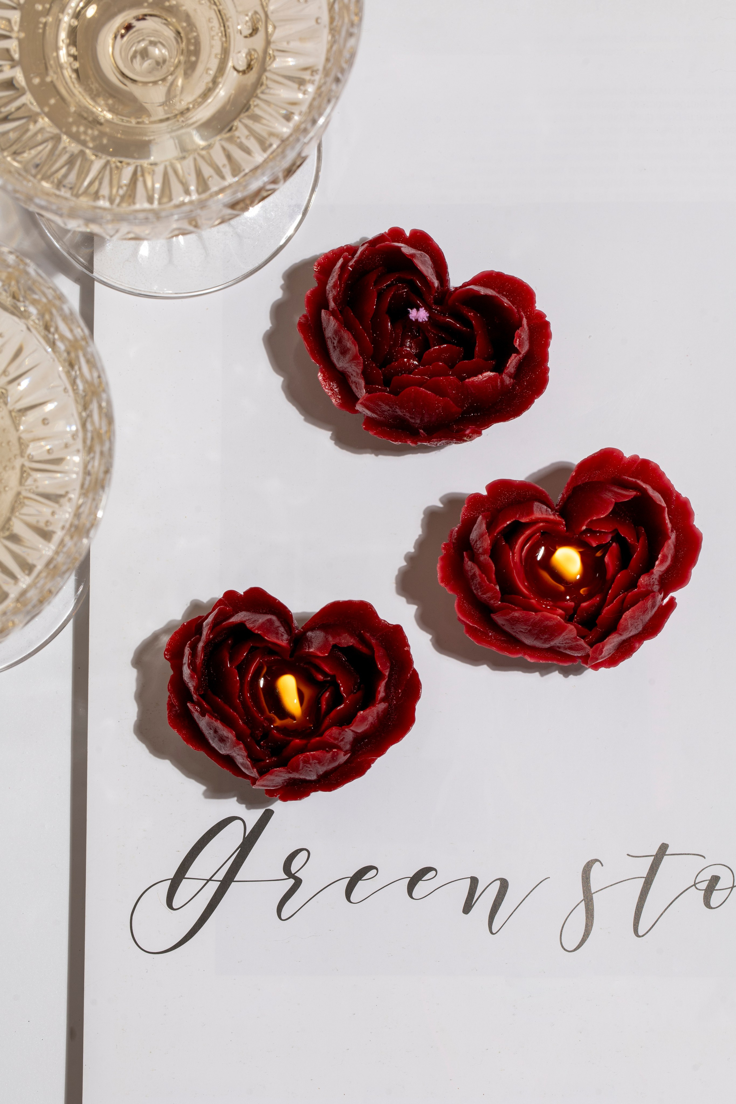 Свечи «LOVE». Предметный & фудфотограф Рязань