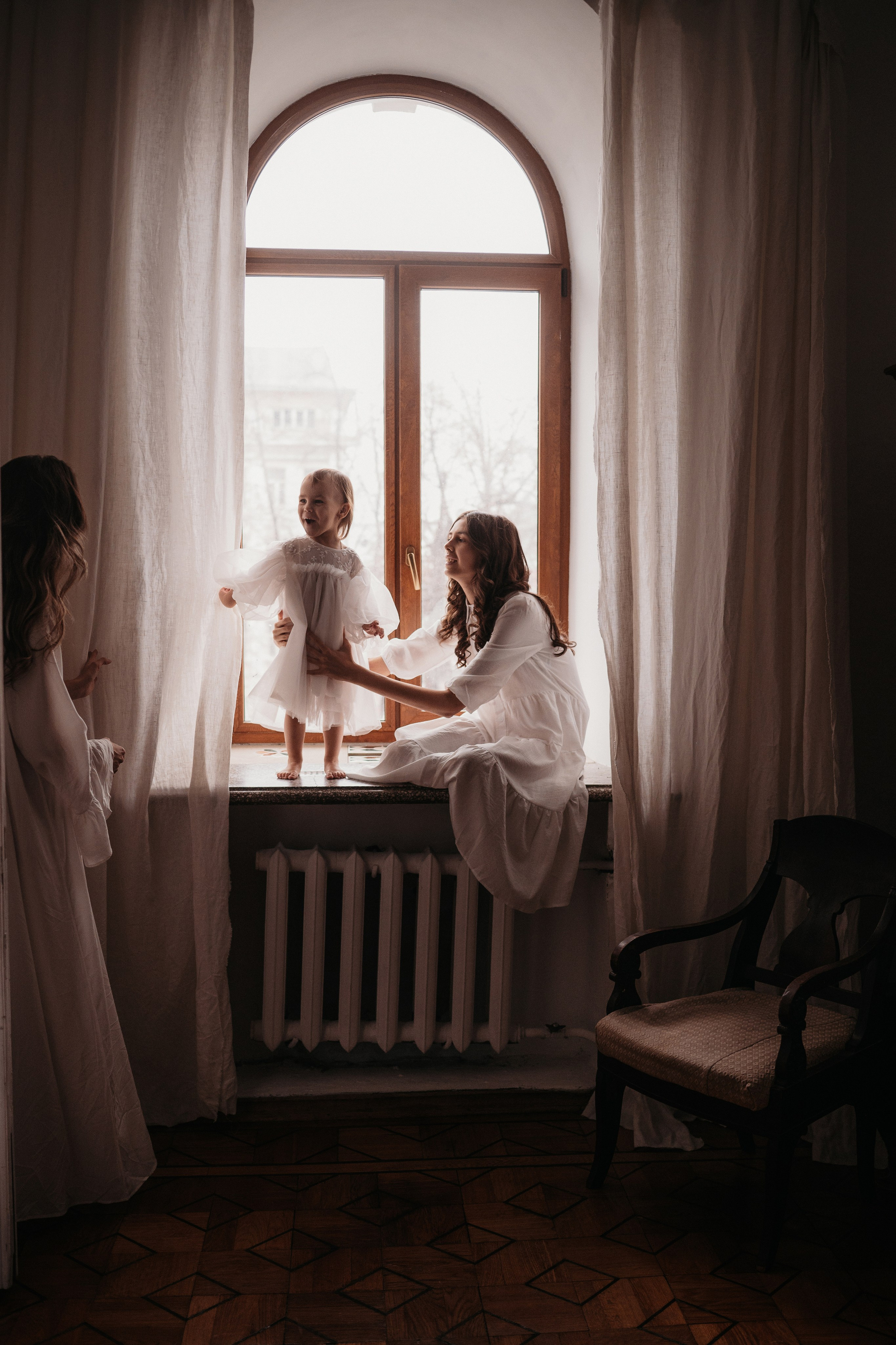 Фотосессия в историческом особняке 1901 года. Семейный фотограф в Москве Марина Петра