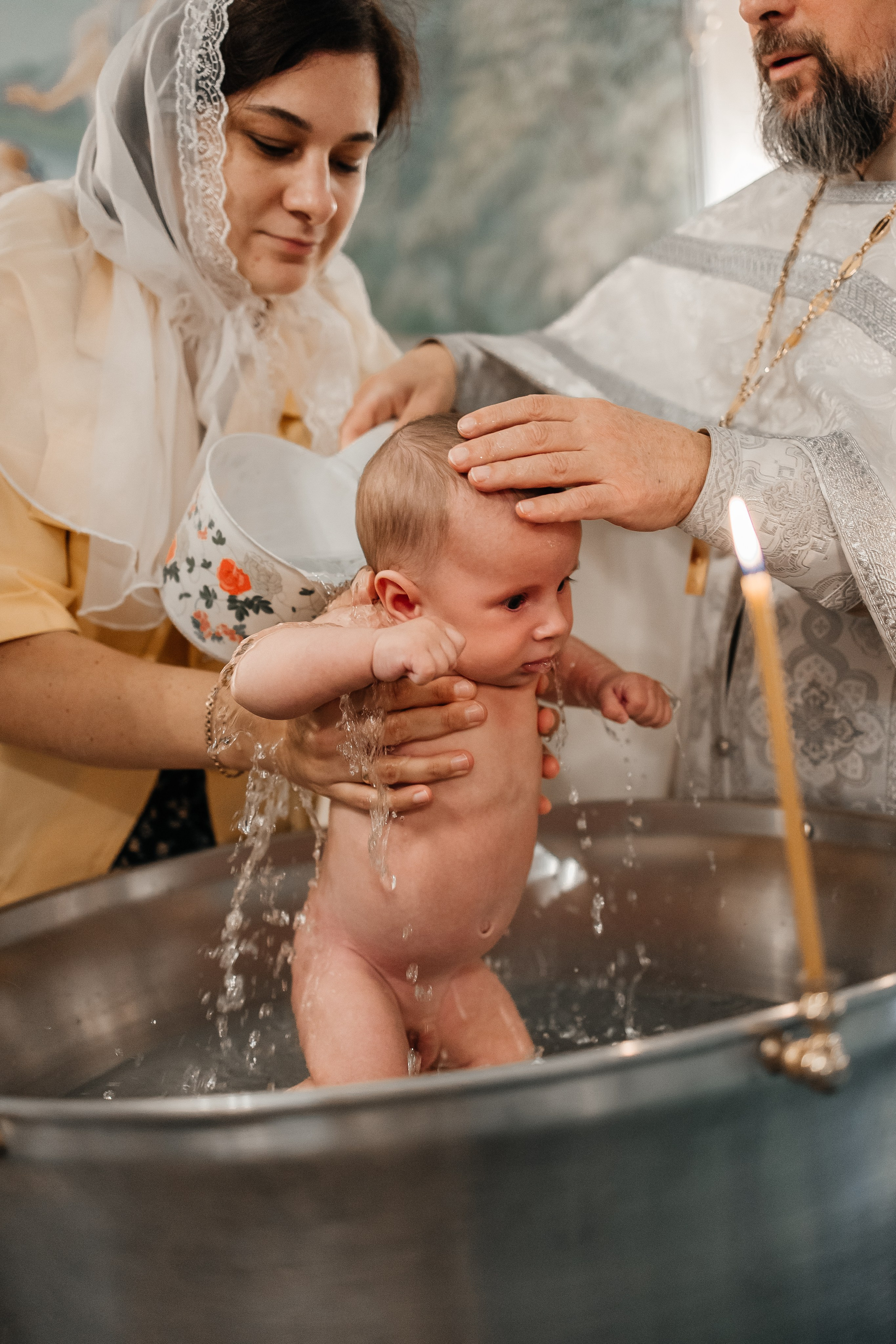 Крещение Миши. Детский и семейный фотограф. Москва