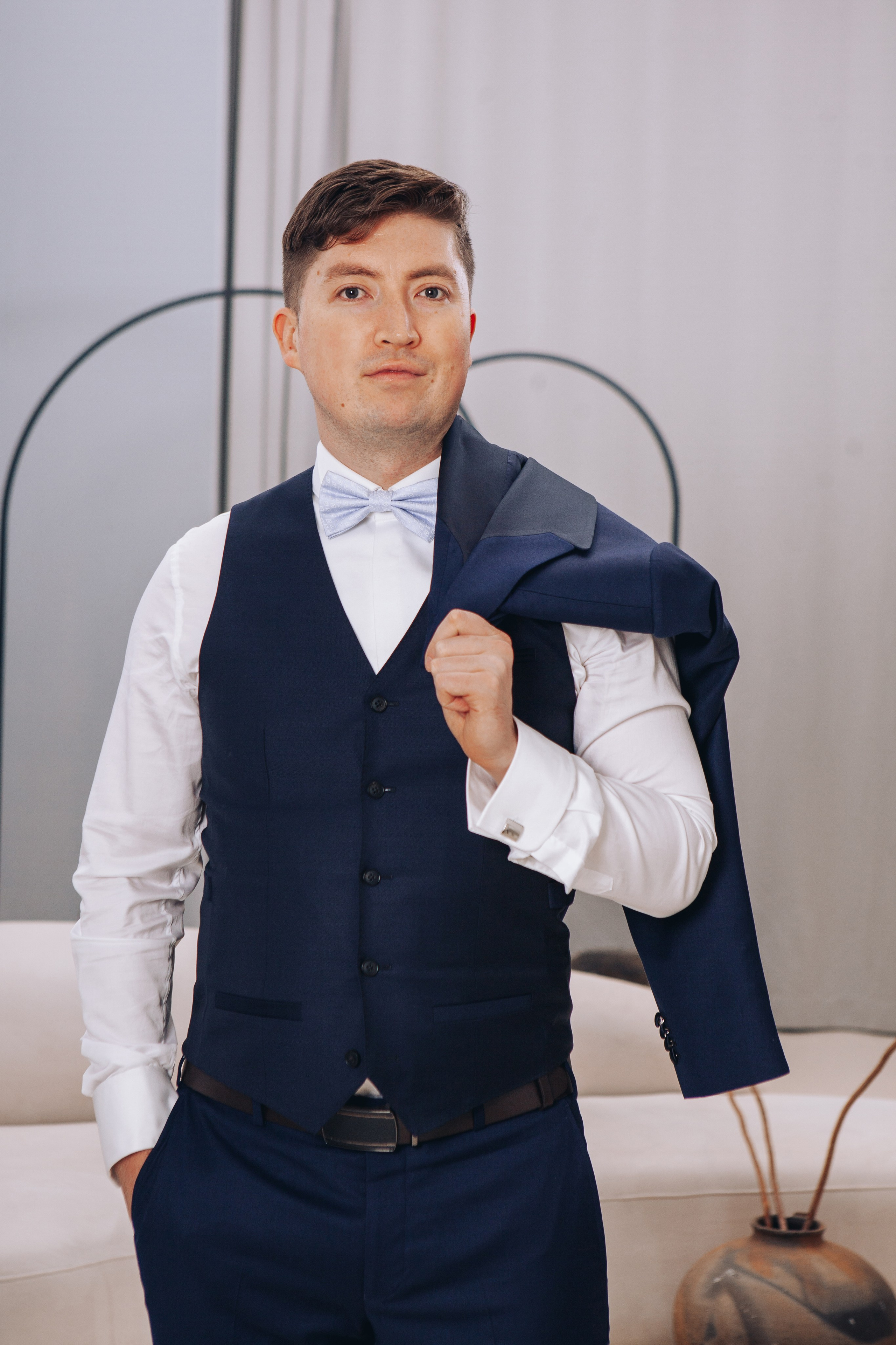 Фотосессия жениха и невесты в шипиловском загсе. Фотограф Ольга Ефремова