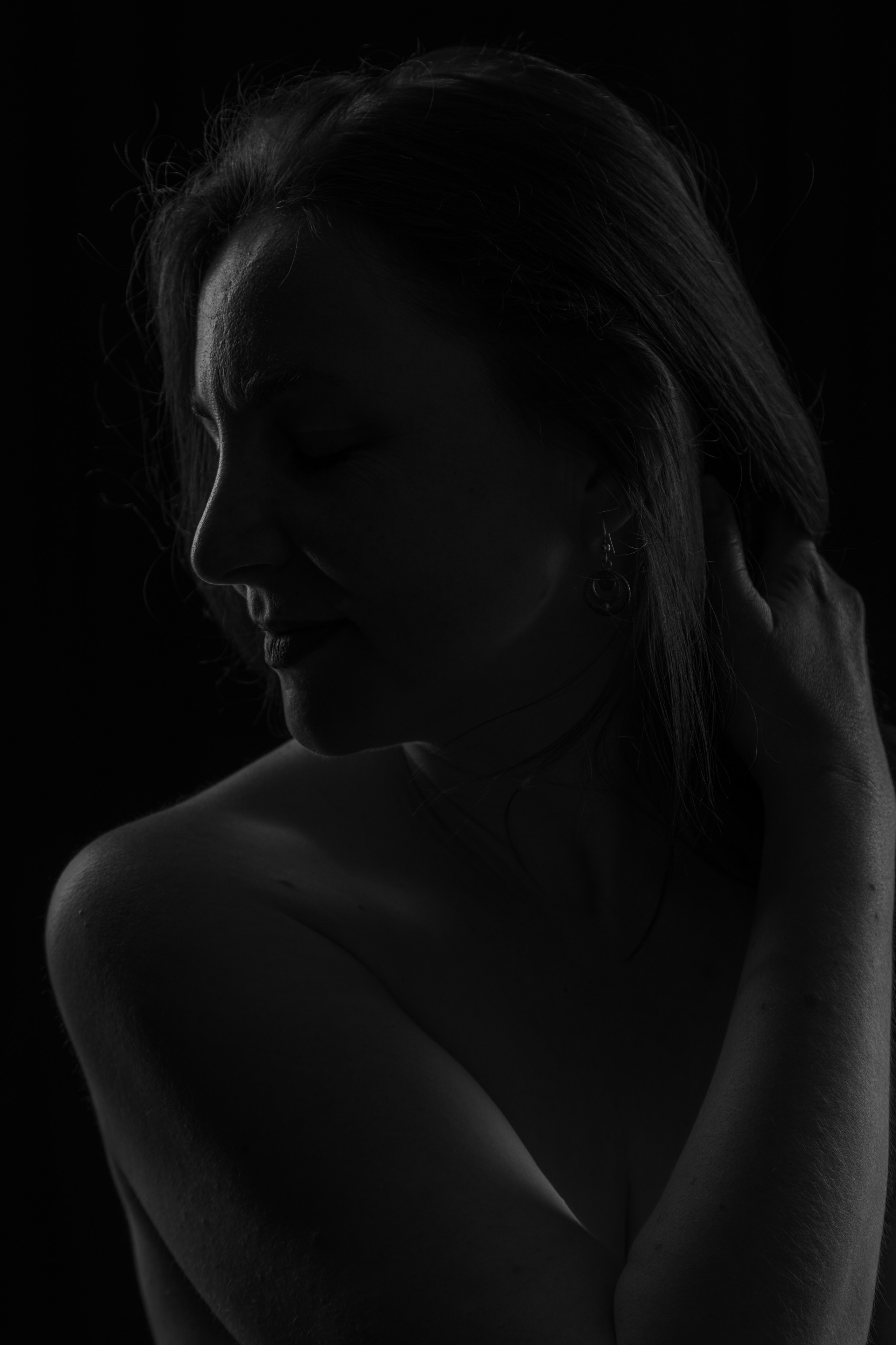 Силуэтная съемка для Марии. Портретный фотограф в Москве Екатерина Богдасарова