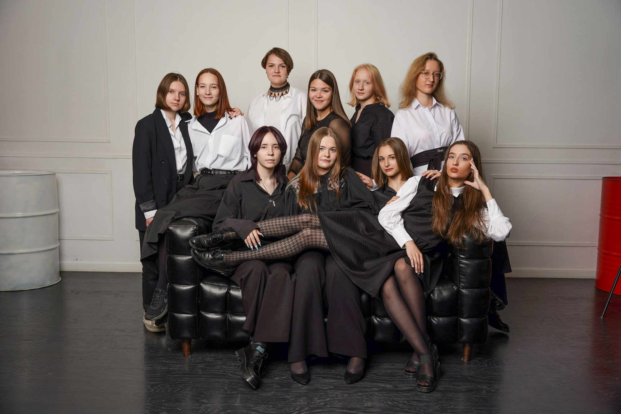 Студийная фотосессия. 7 лицей 11 класс. СИГМА | Студия выпускных альбомов Красноярск