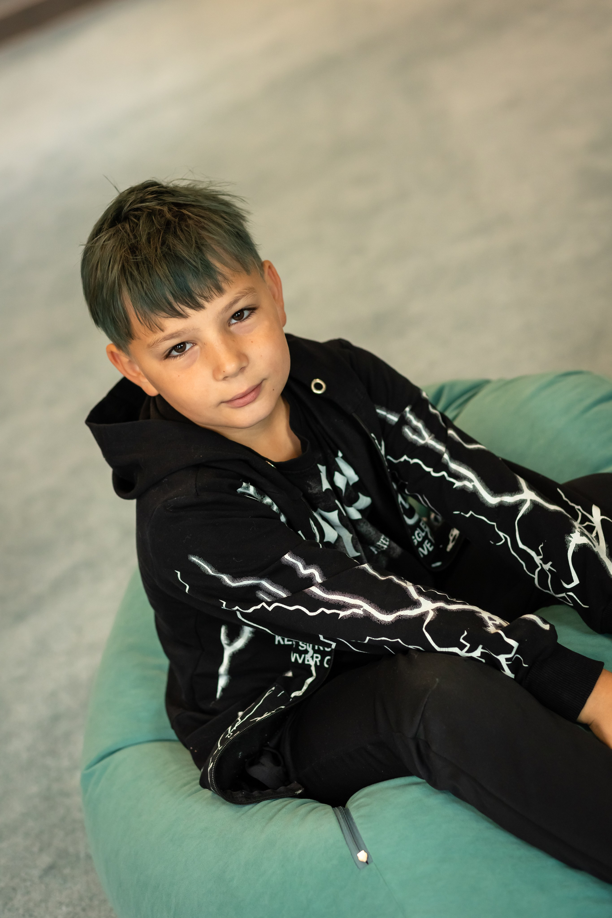 Катя с детками