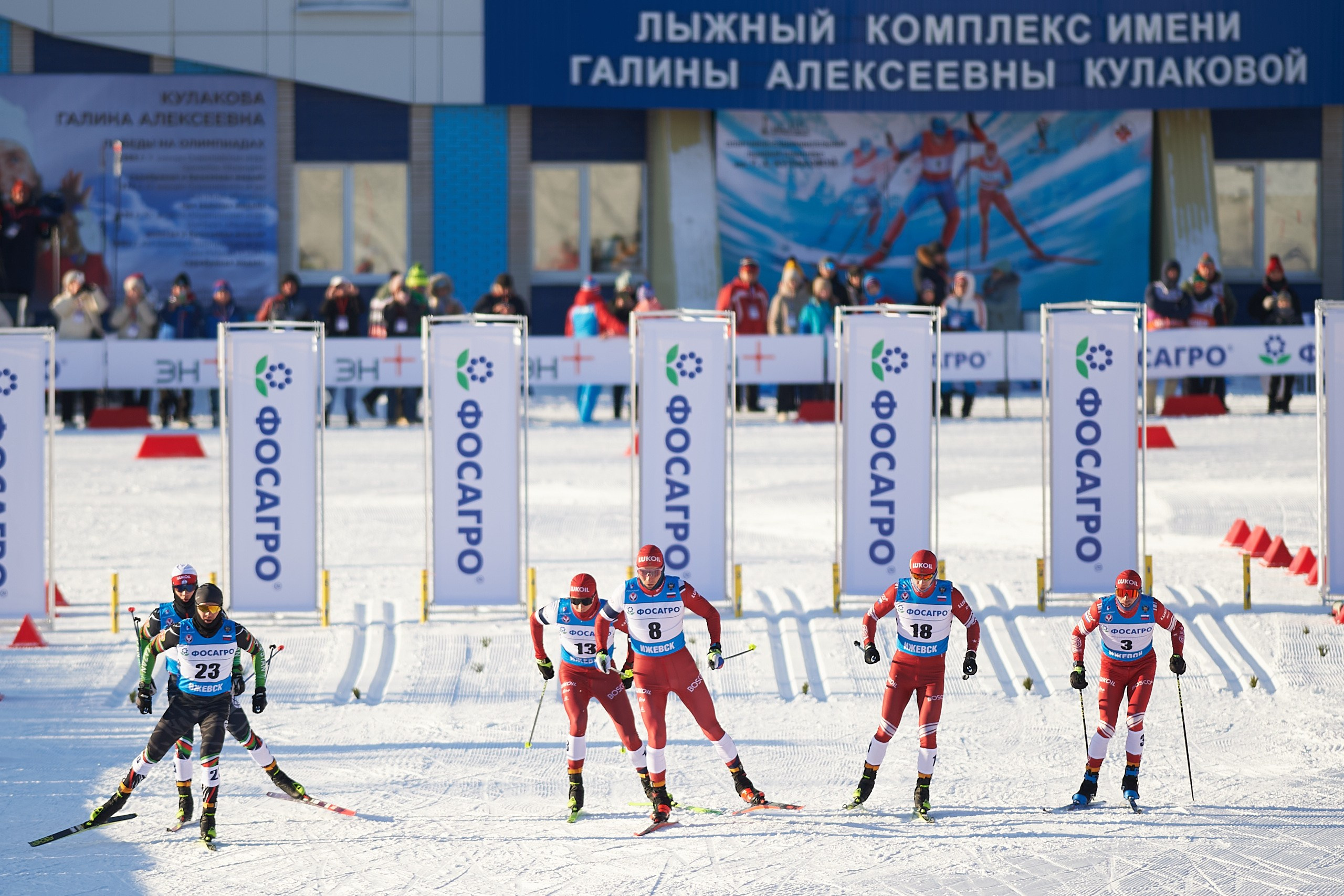 VI этап ФосАгро Кубка России по лыжным гонкам. Спринт. Ижевск 25.01.2025. Спортивный репортажный фотограф в Ижевске Сергей Мерзляков
