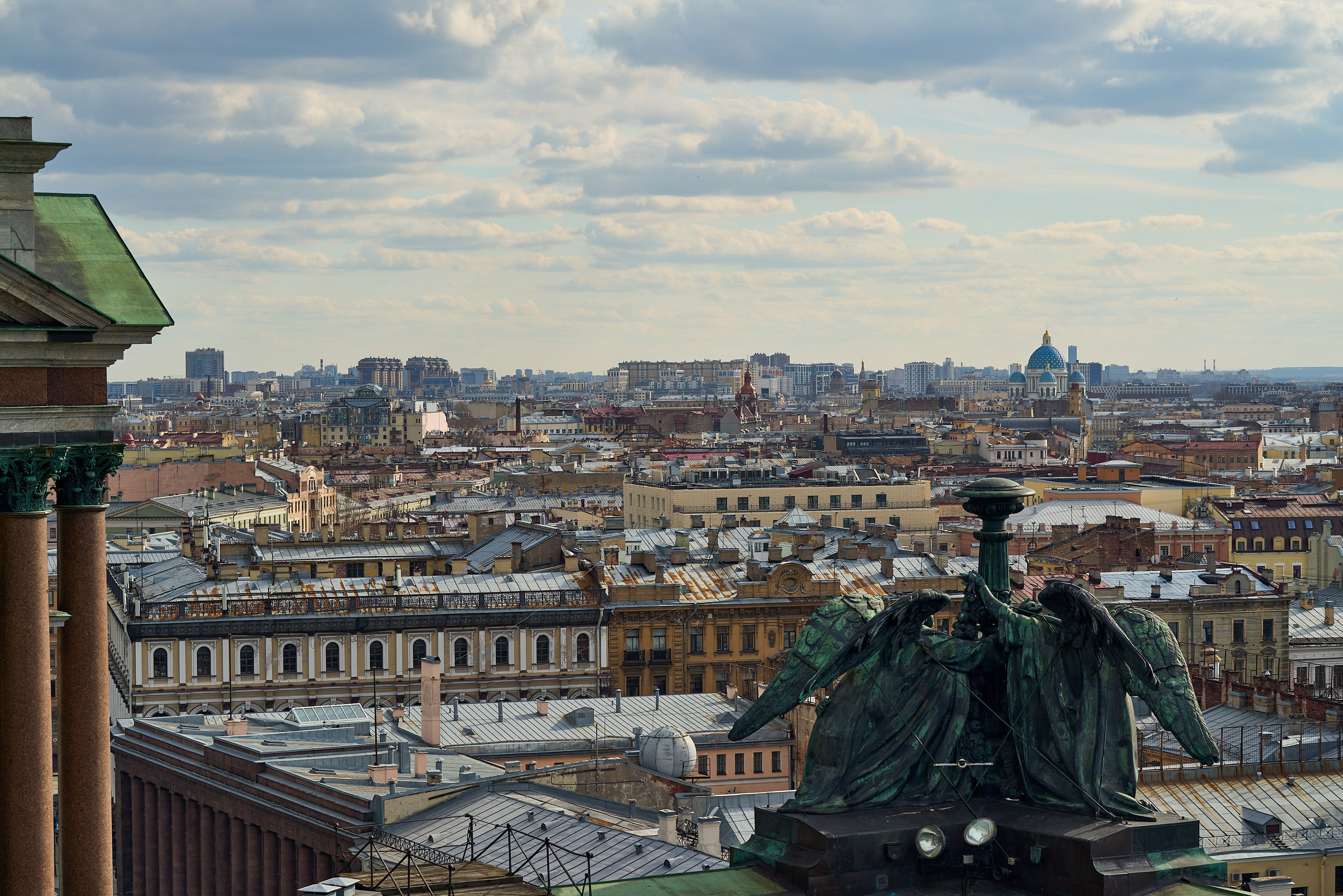 Колоннада Исаакиевского собора