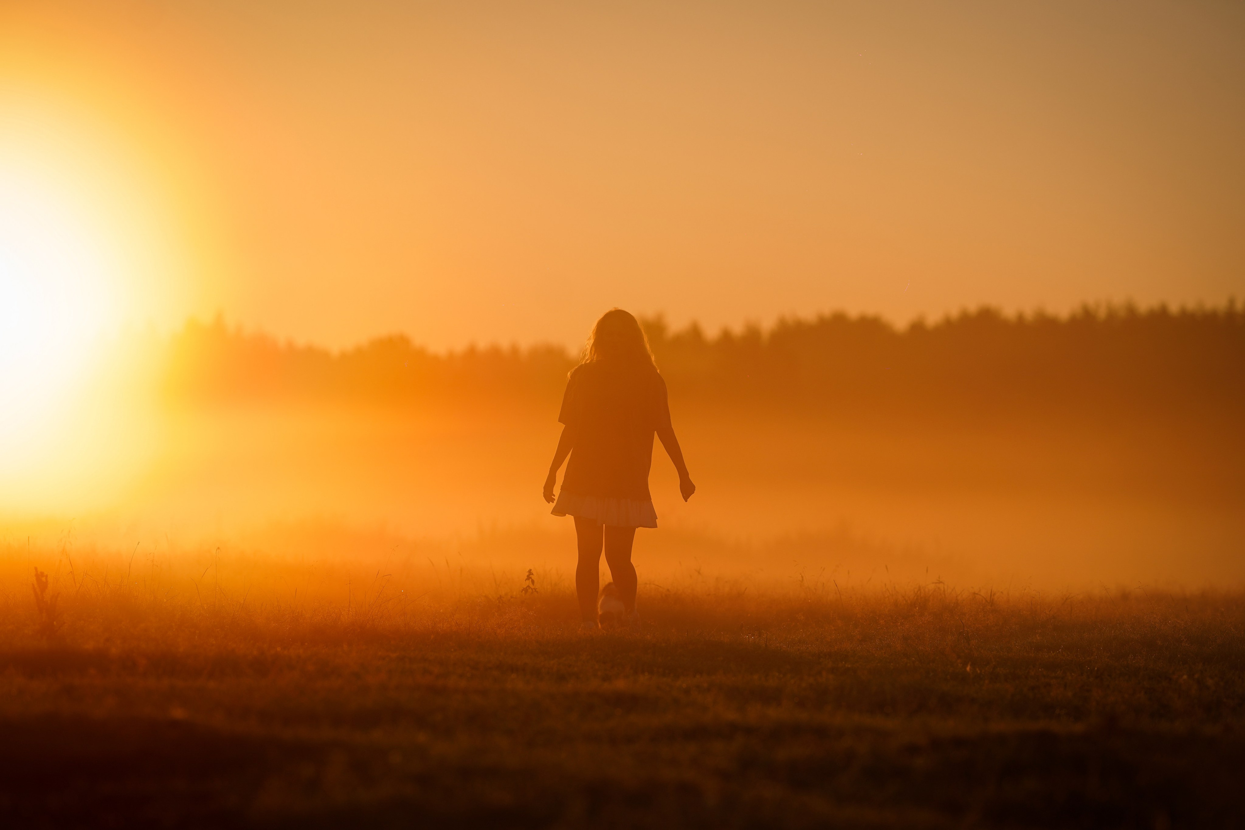 Алина и Лето. Фотограф-анималист в Санкт-Петербурге Яна Мартынова