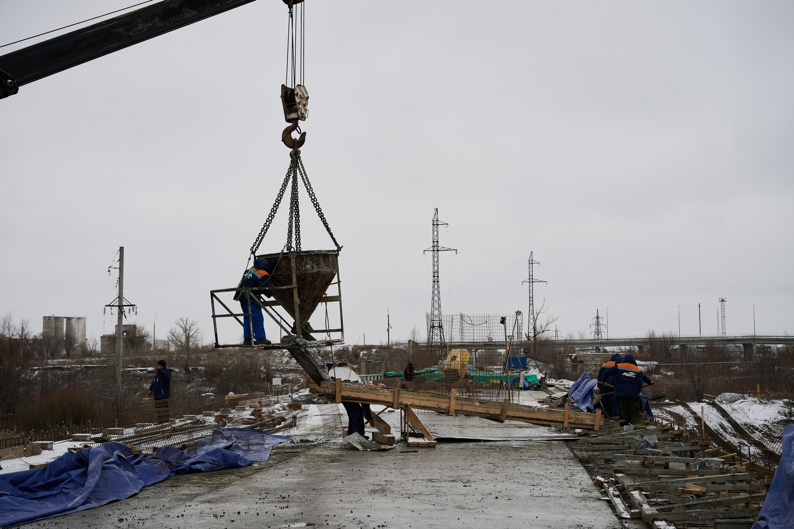 Северодонецк (Луганская область). Декабрь 2024. Фотограф Роман Адлер