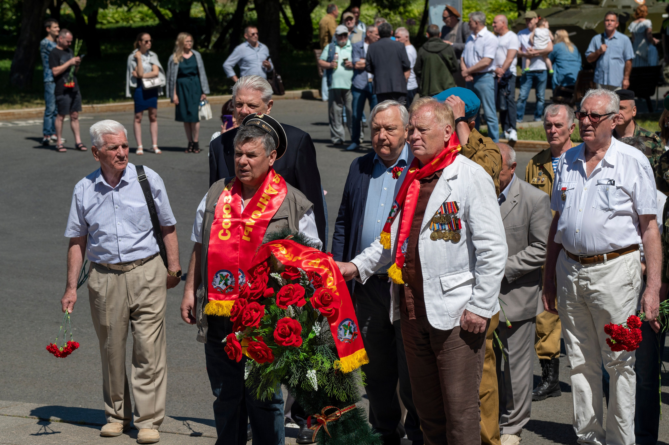 День ветеранов боевых действий 2022. Фотограф Роман Адлер