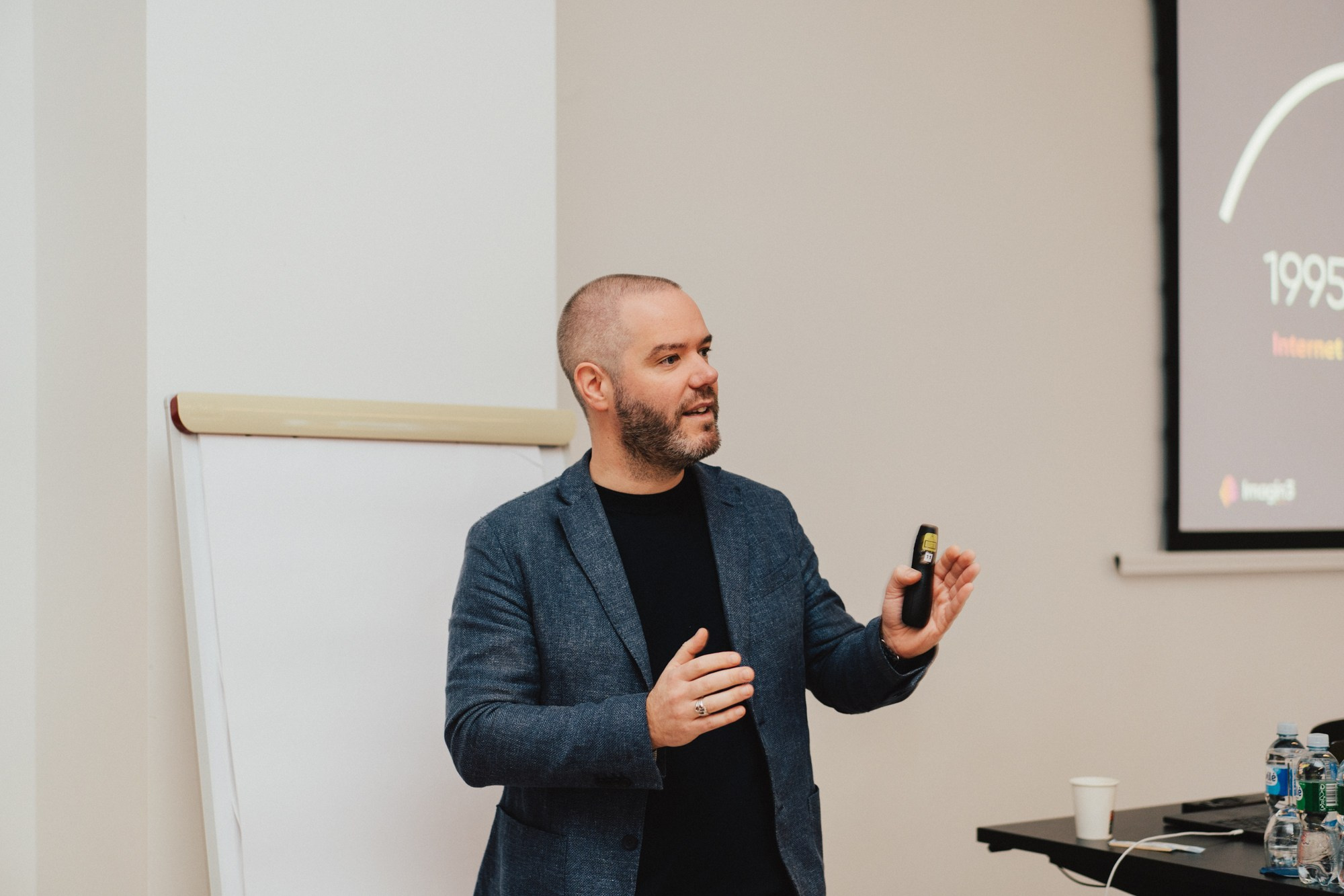 ISM. Dado Van Peteghem Visit. Photographer in Vilnius