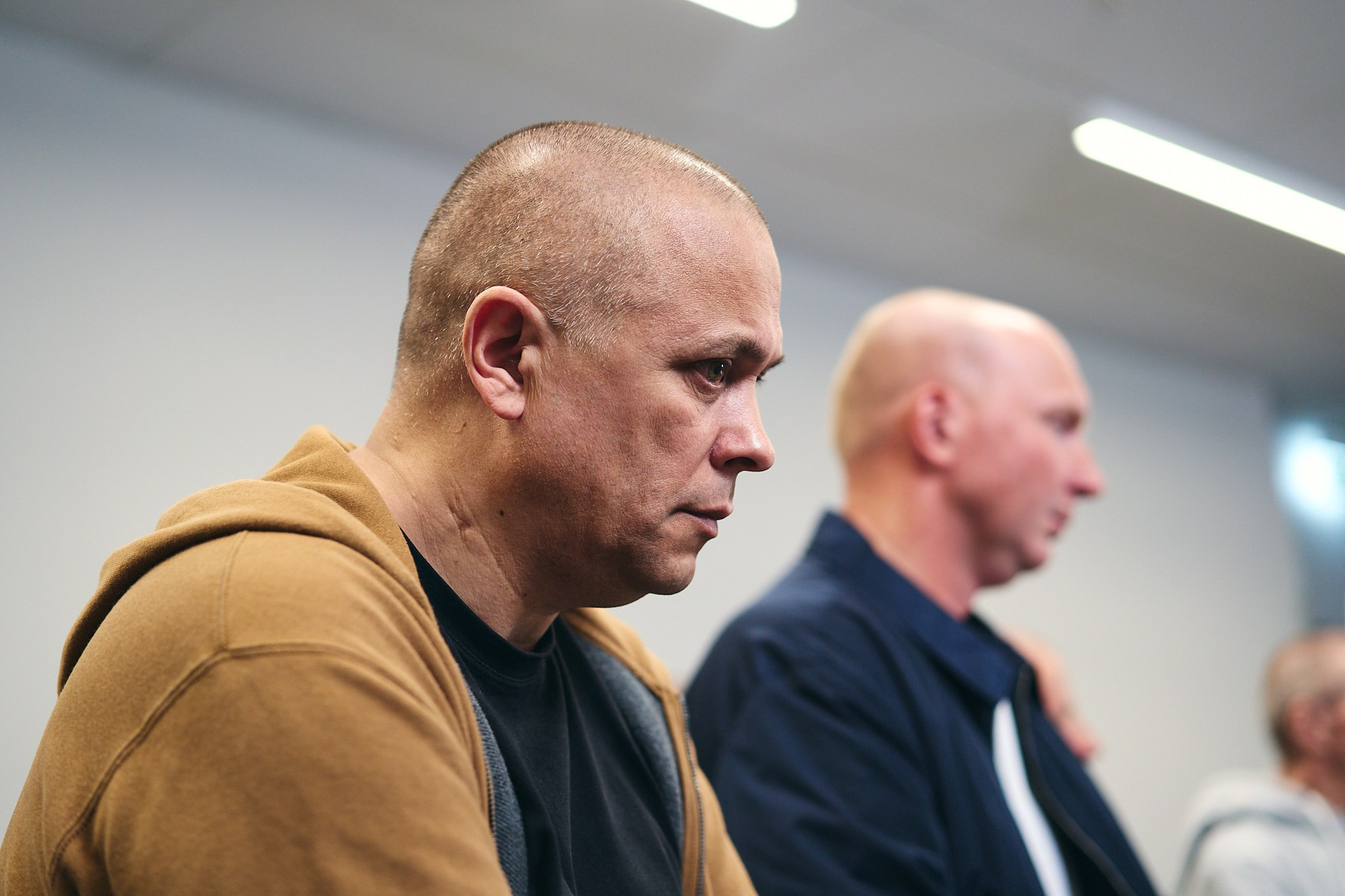 Press conference with Sviatlana Tsikhanouskaya and released political prisoners. Photographer in Vilnius