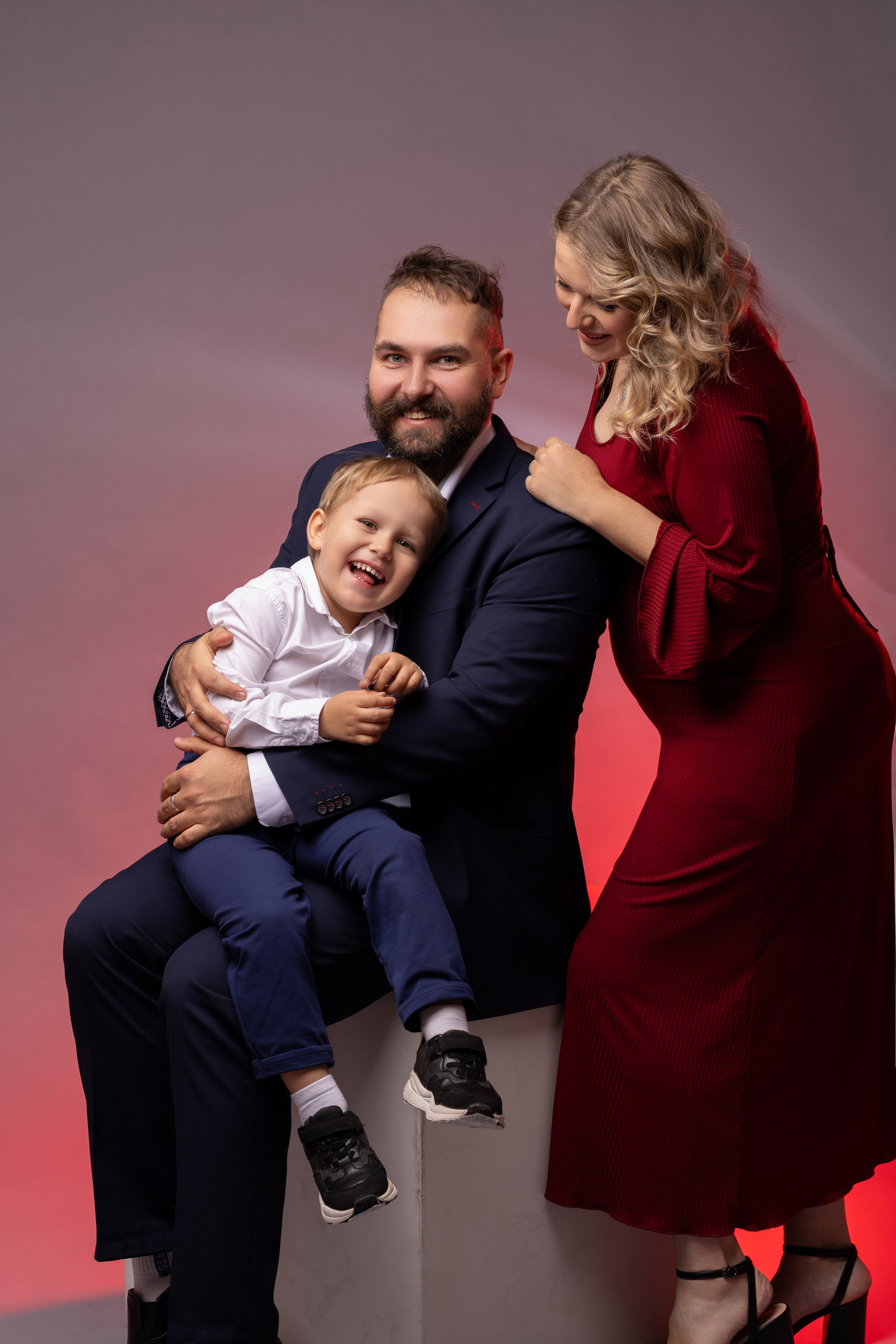 Семейная в студии. Семейный фотограф в Дзержинске Наталья Лаэтина