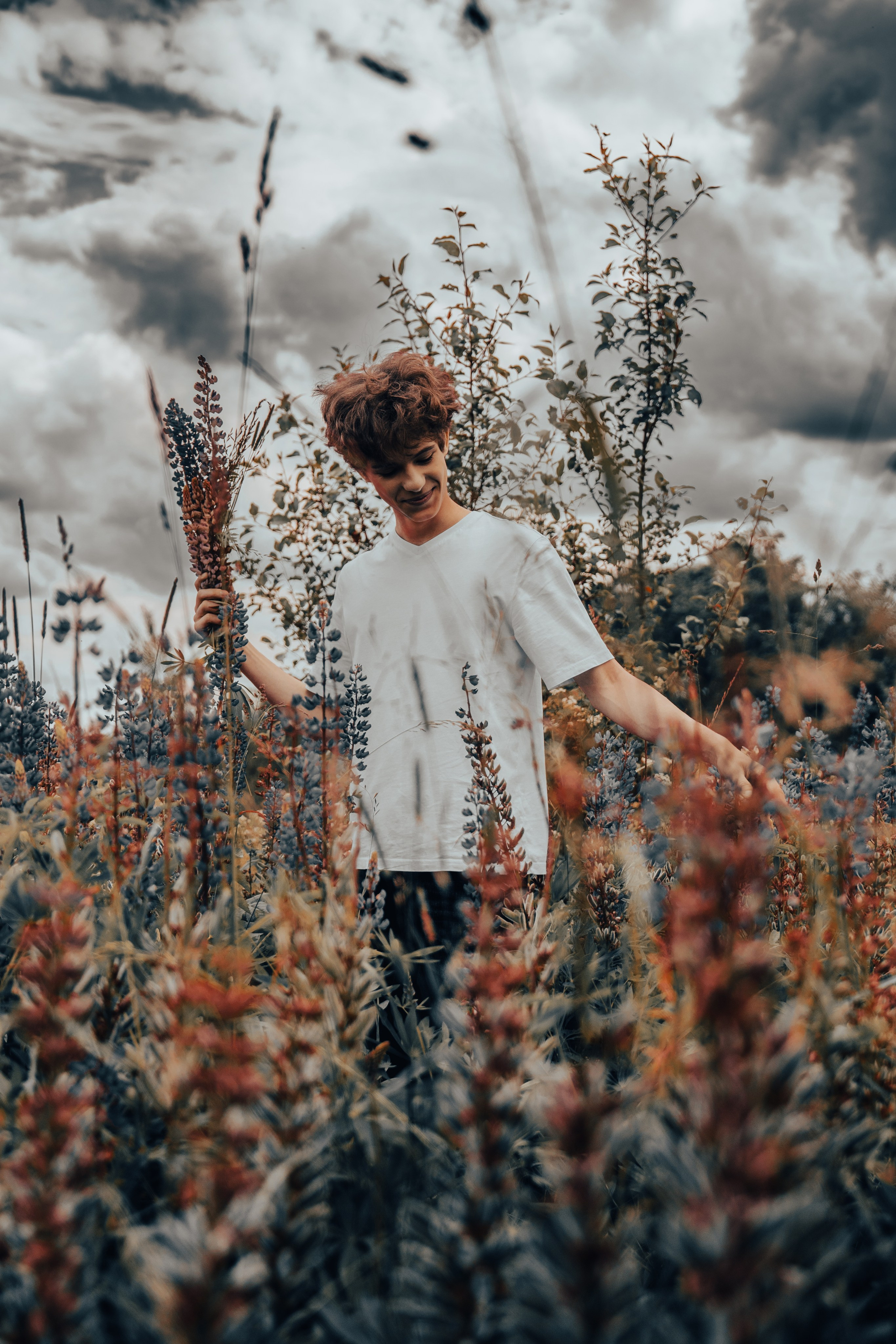 Фотосессия в поле. ТриМедиа Продакшн