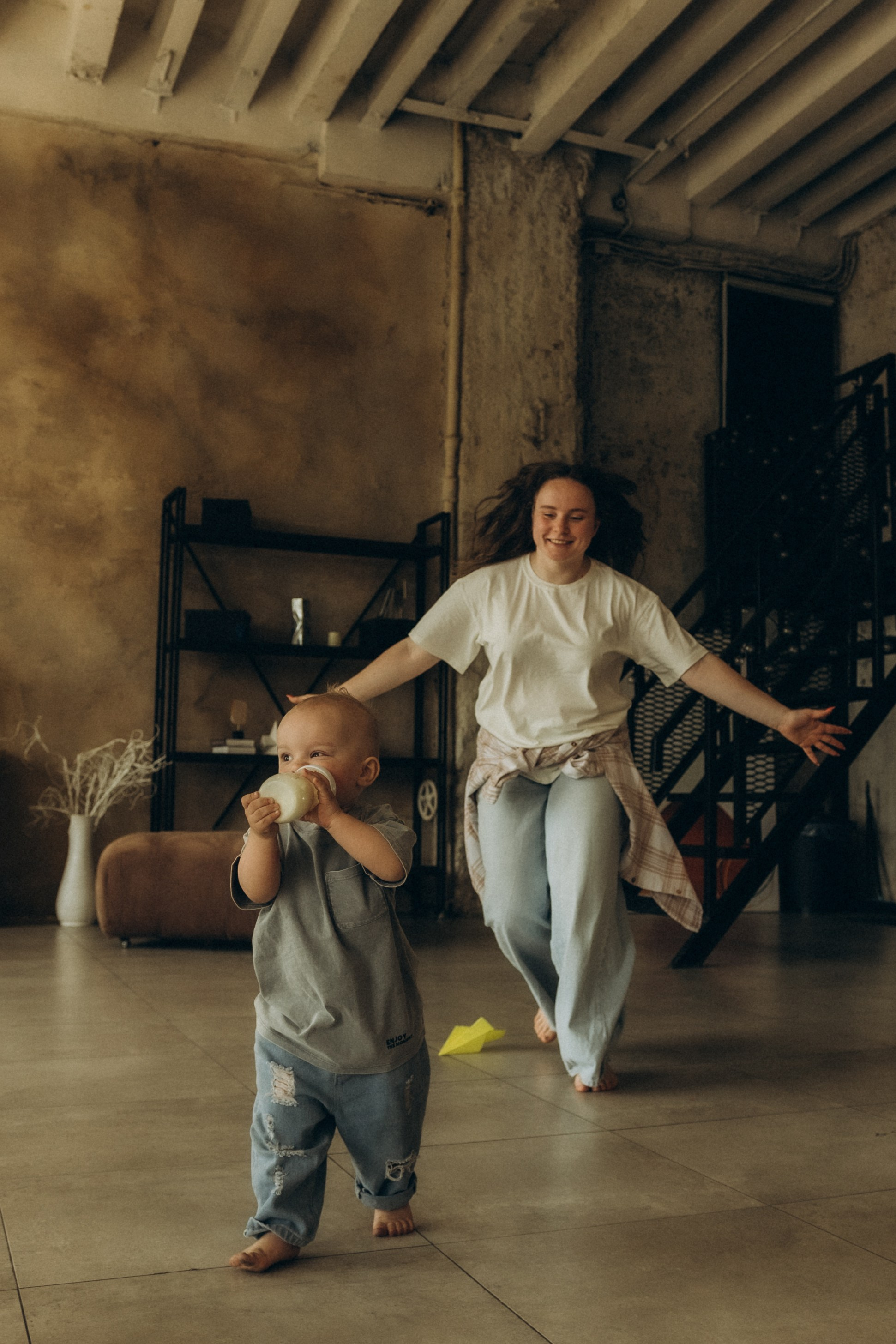 Ильнара и сыновья. Гаврилова Настя семейный фотограф lifestyle в Москве