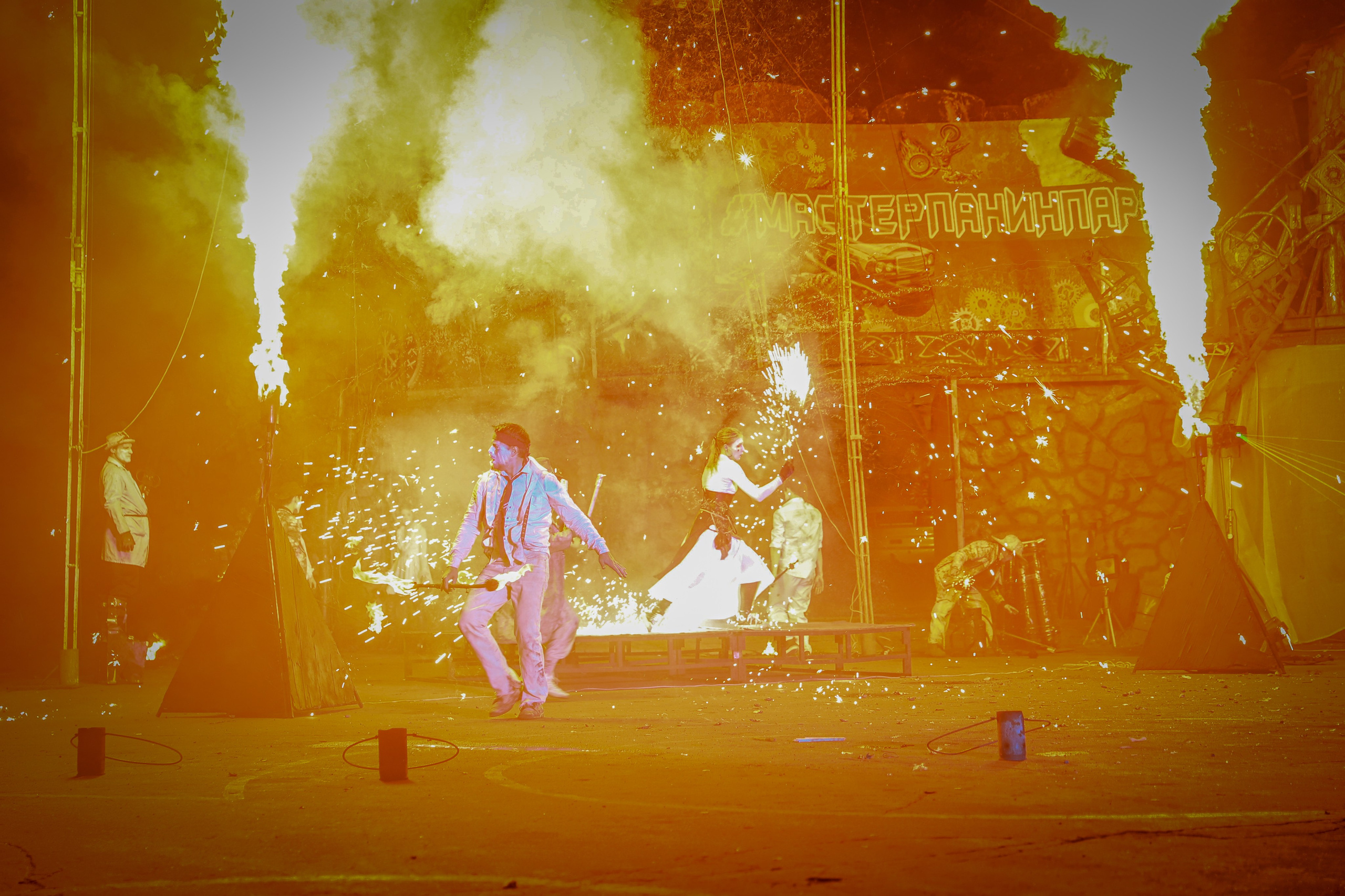 Вселенский фестиваль огня мастера Панина 2024, Москва