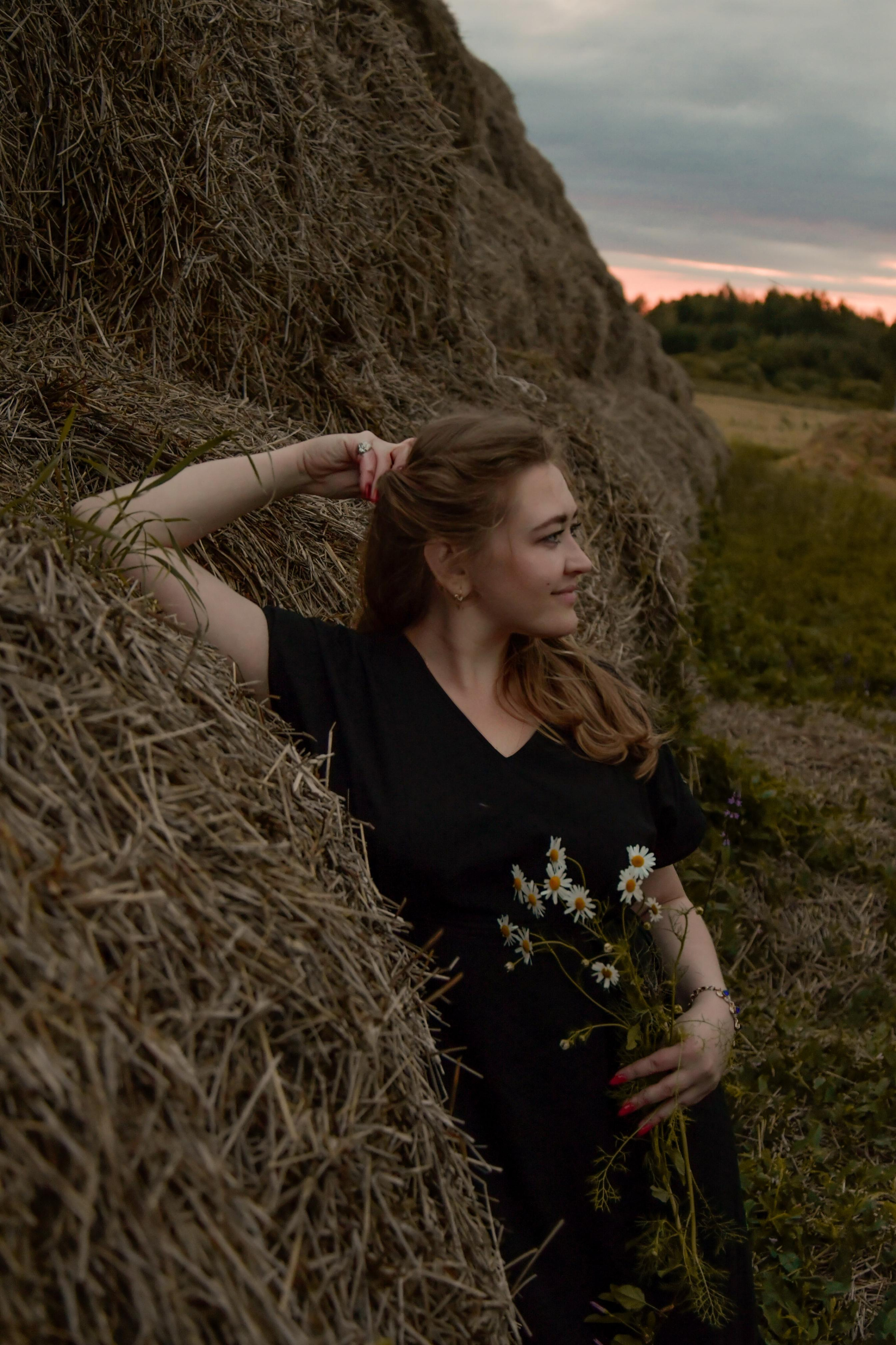 Экспресс-съемка в стогах. Фотографы в Тюмени Андрей и Лидия Войвод