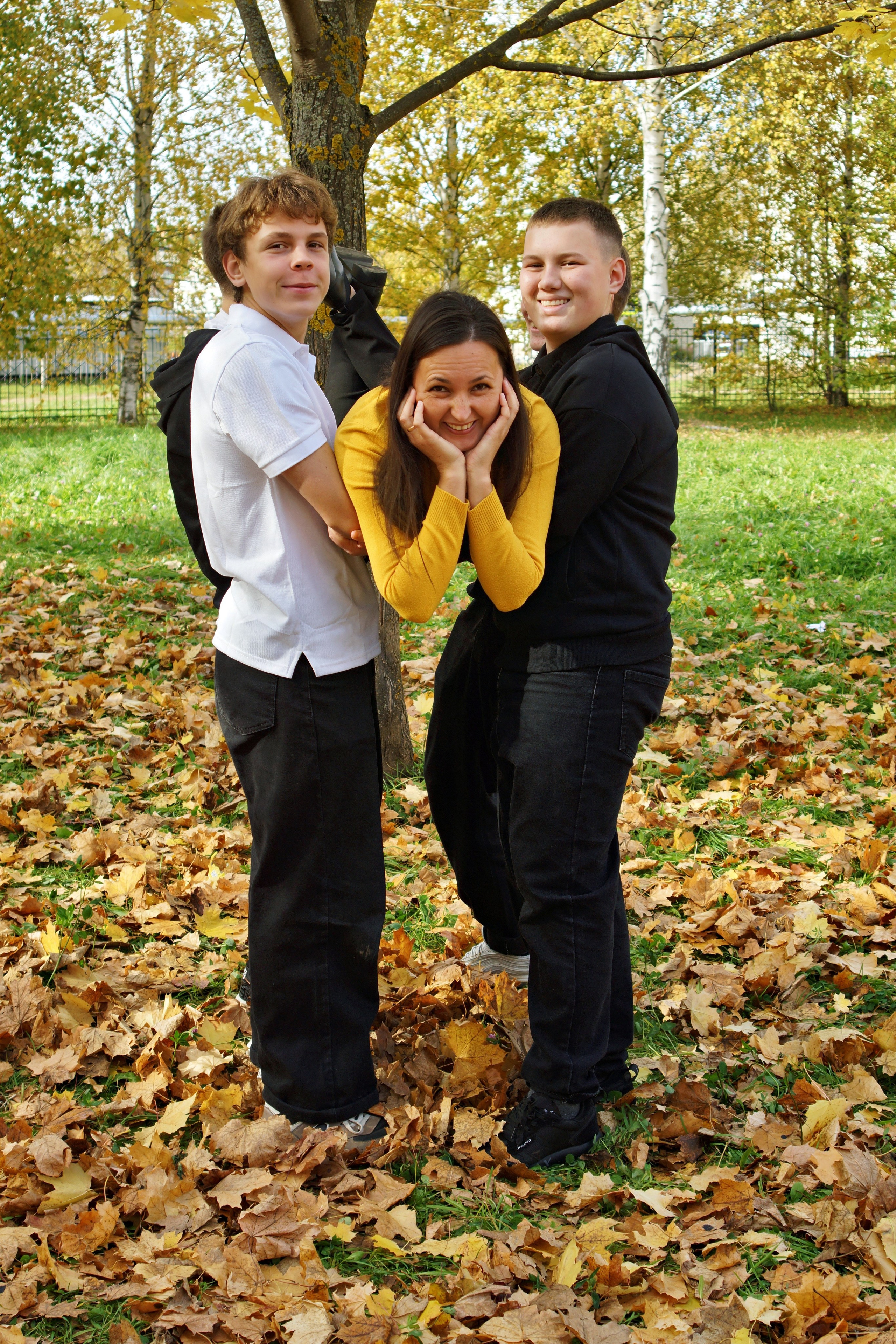 Осенняя фотосессия в школе г. Йошкар-Ола